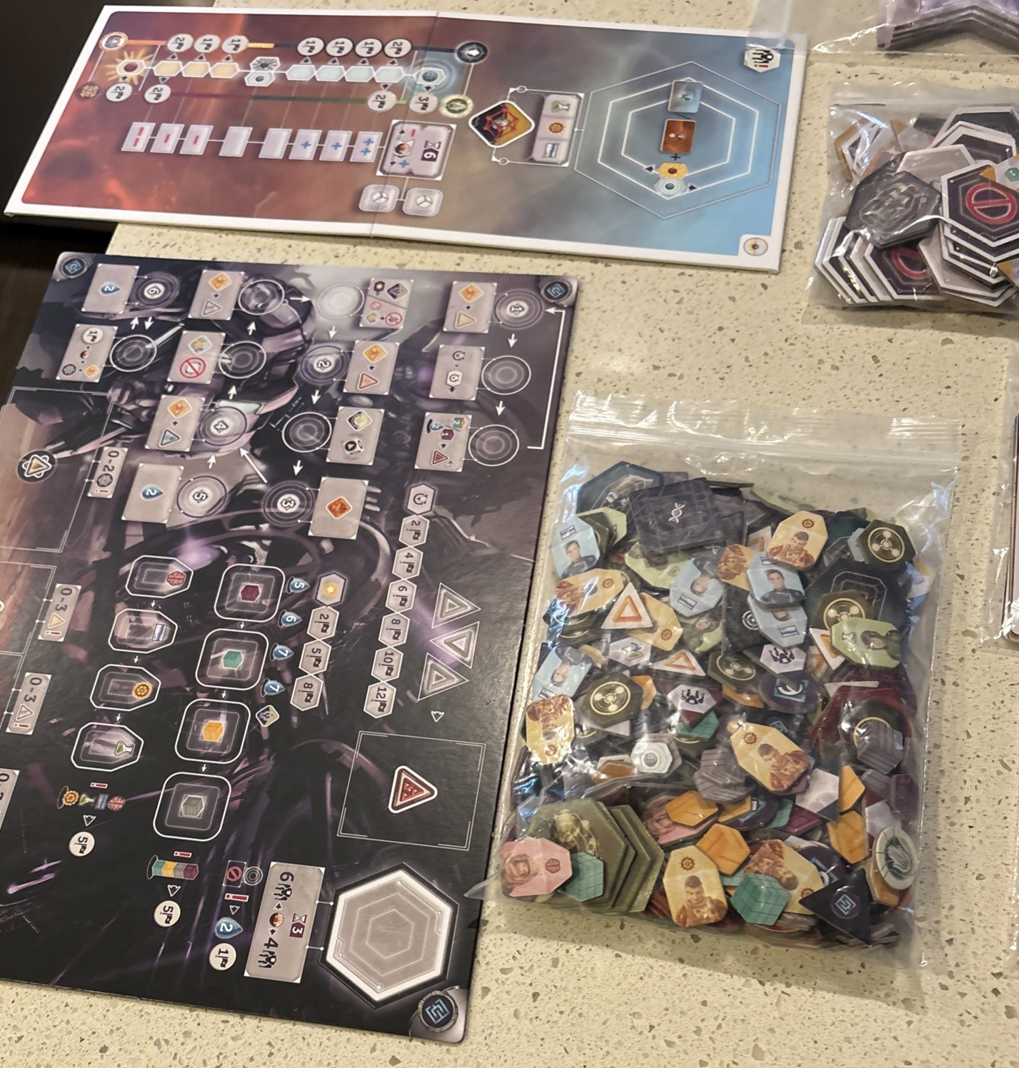 Anachrony by Mindclash Games Epic Sci Fi Board Game Complete In Box Excellent