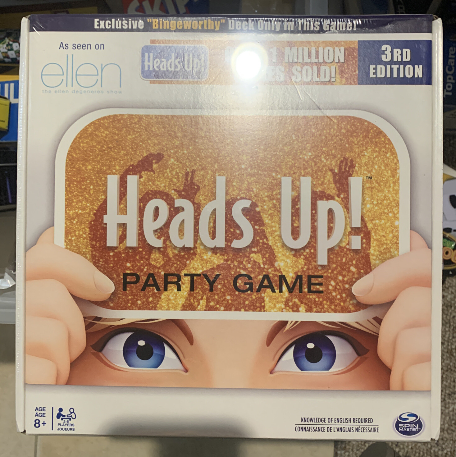 Heads Up Party Game 3rd Edition By:spin Master Games. “BRAND NEW”