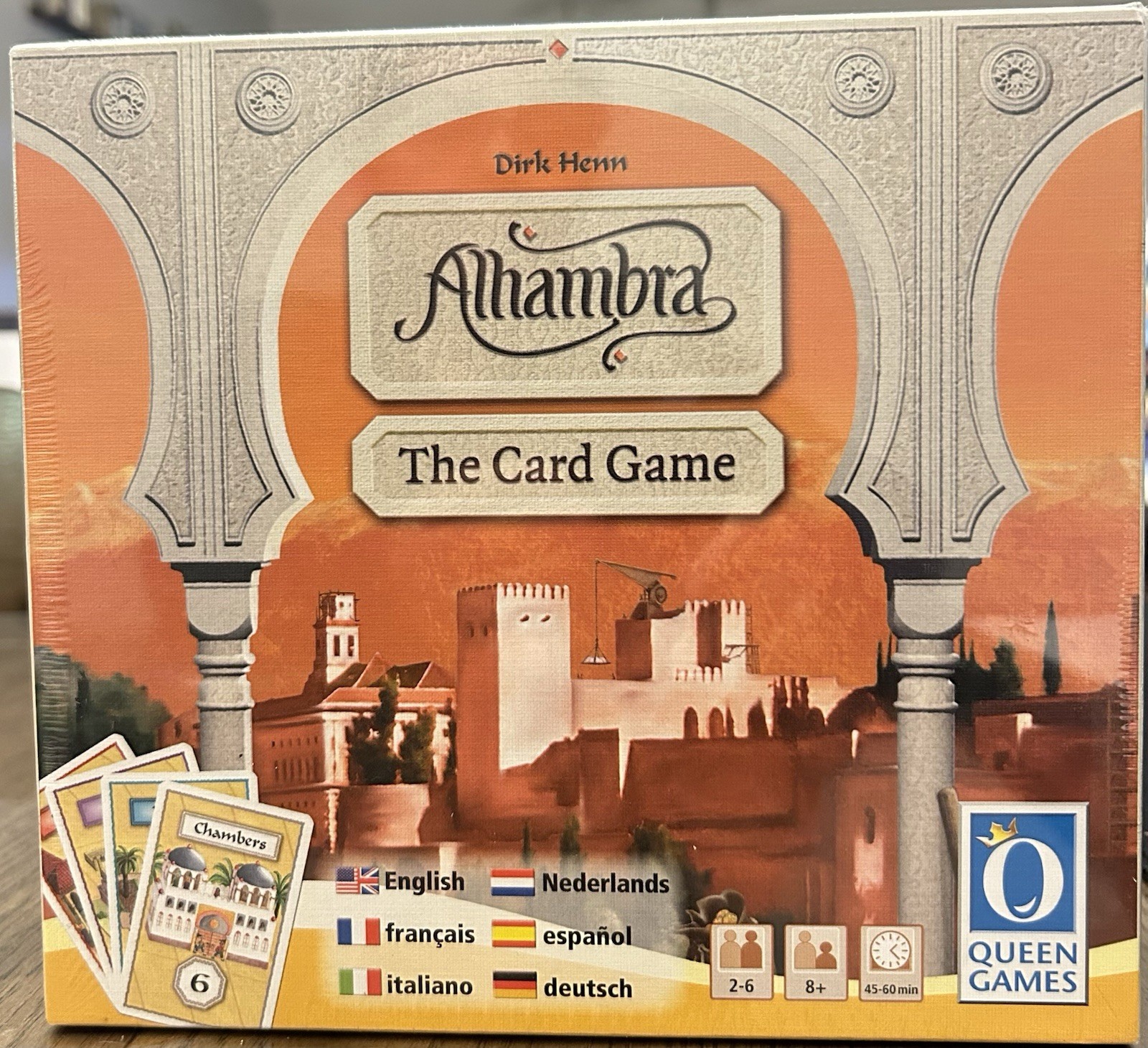 Alhambra The Card Game Board Game Queen Games 2010 New In Shrink