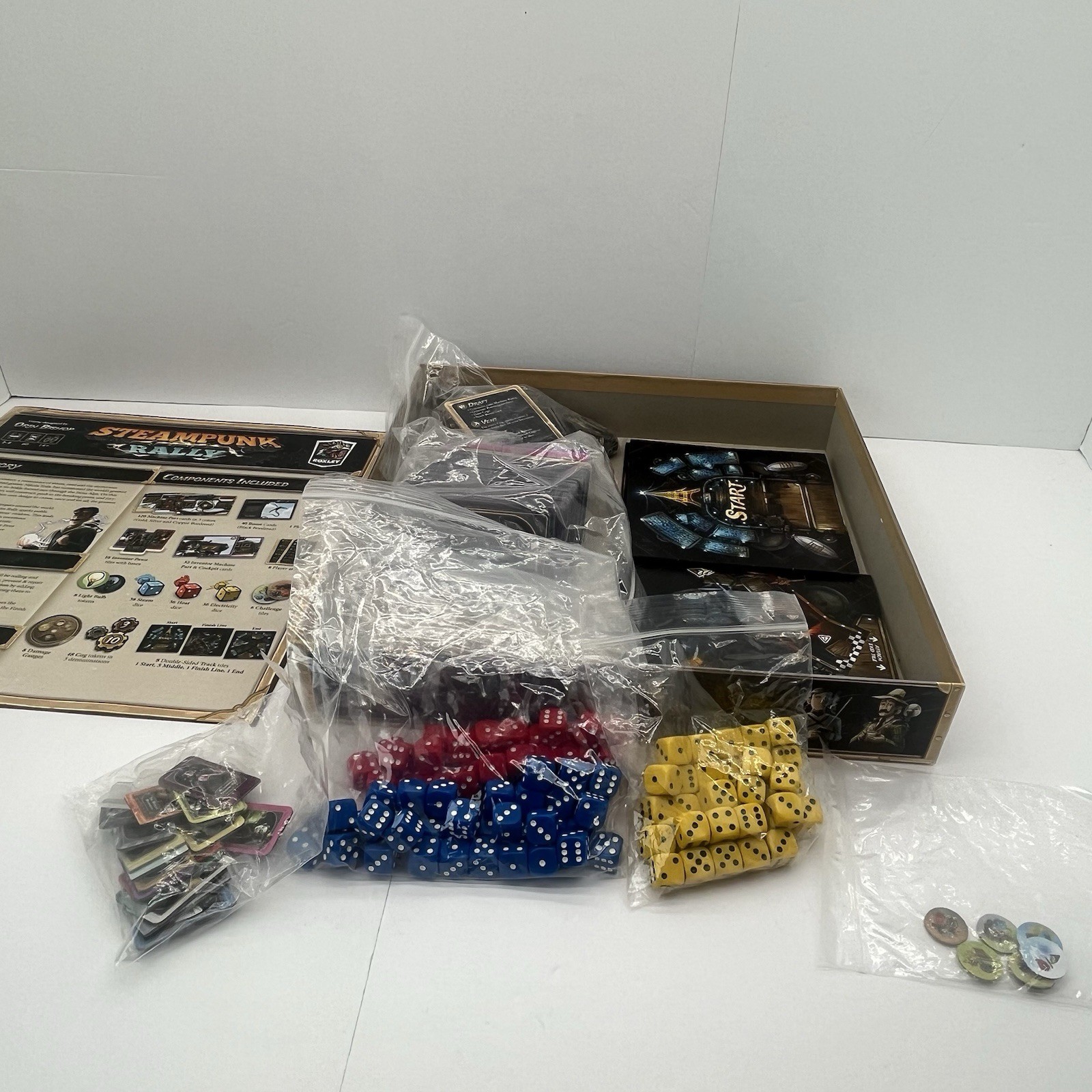 Steampunk Rally Board Game – Roxley – 100% Complete First Run