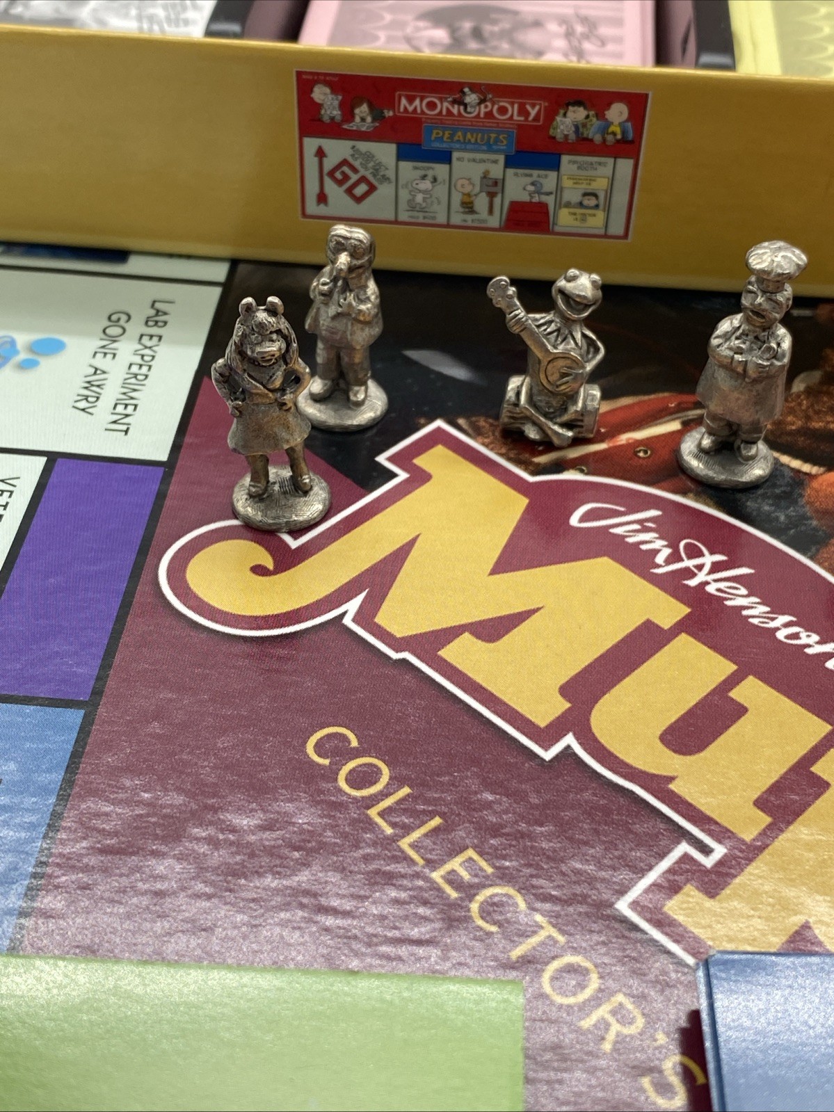 The Muppets Monopoly Collector’s Edition Board Game 2003 COMPLETE