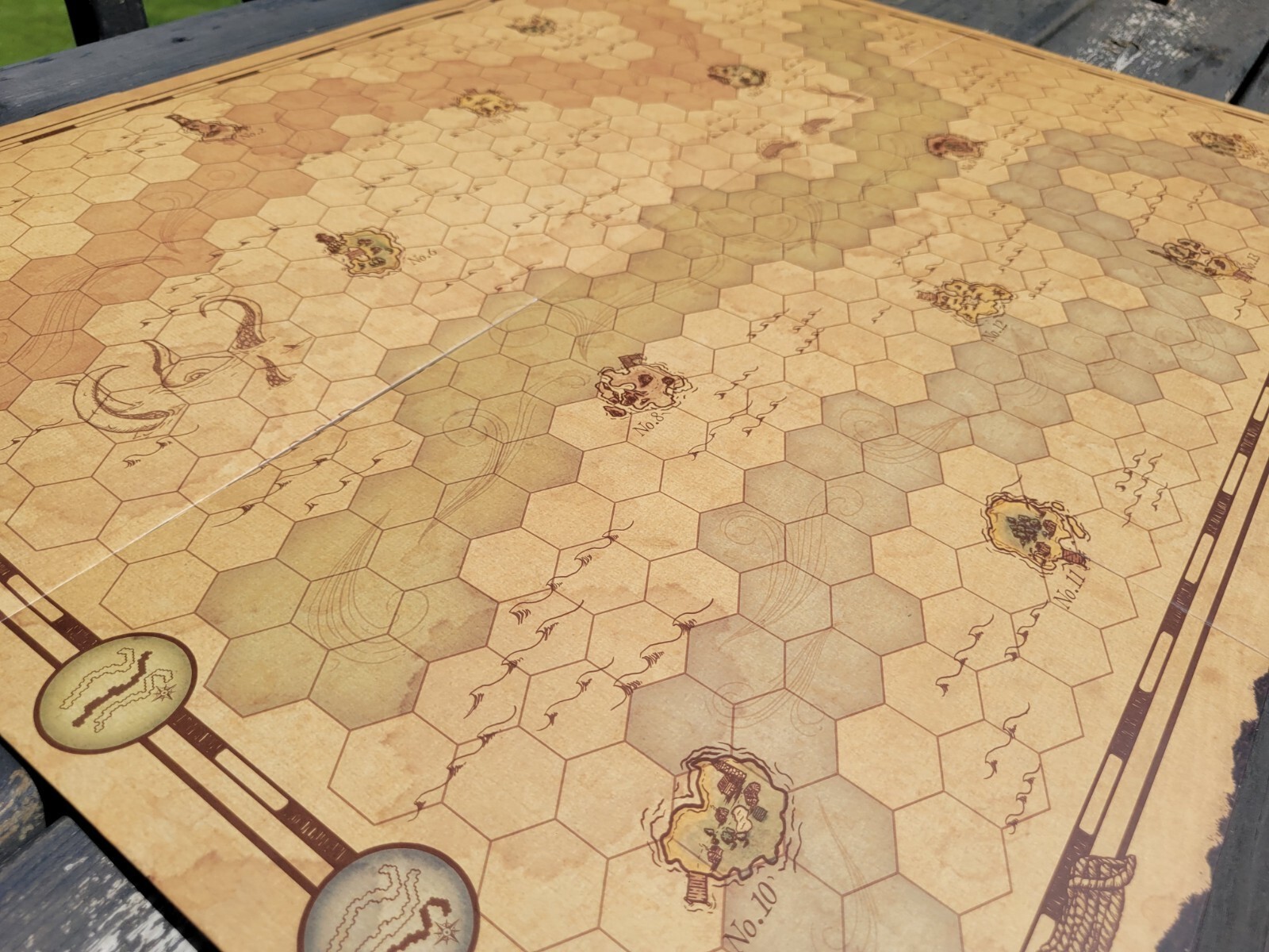 Old Salt Naval Strategy Board Game by Never Board Games 