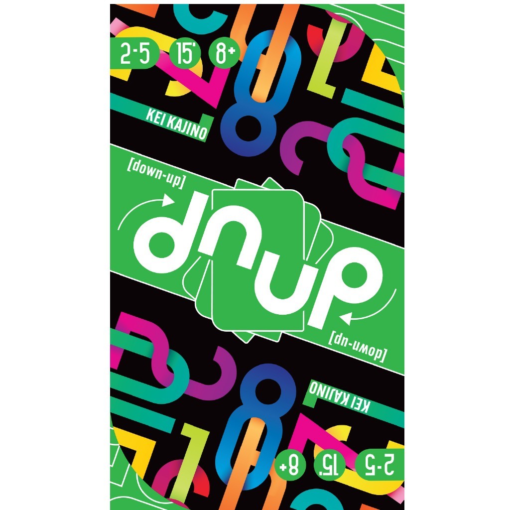 dnup Card Game Space Cowboys Asmodee SCRVL0101EN Board Family Down Up