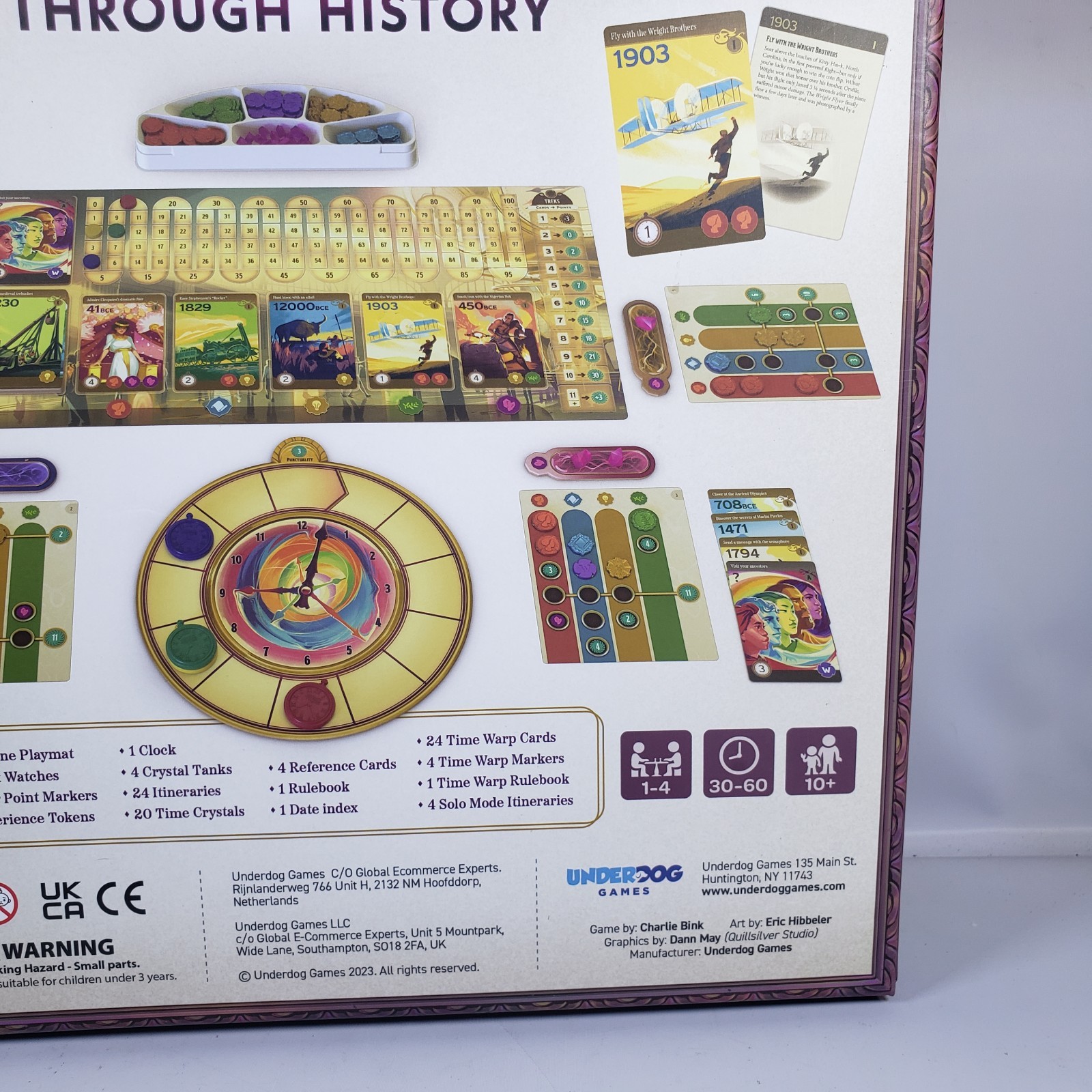 Trekking Through History board game excellent condition complete