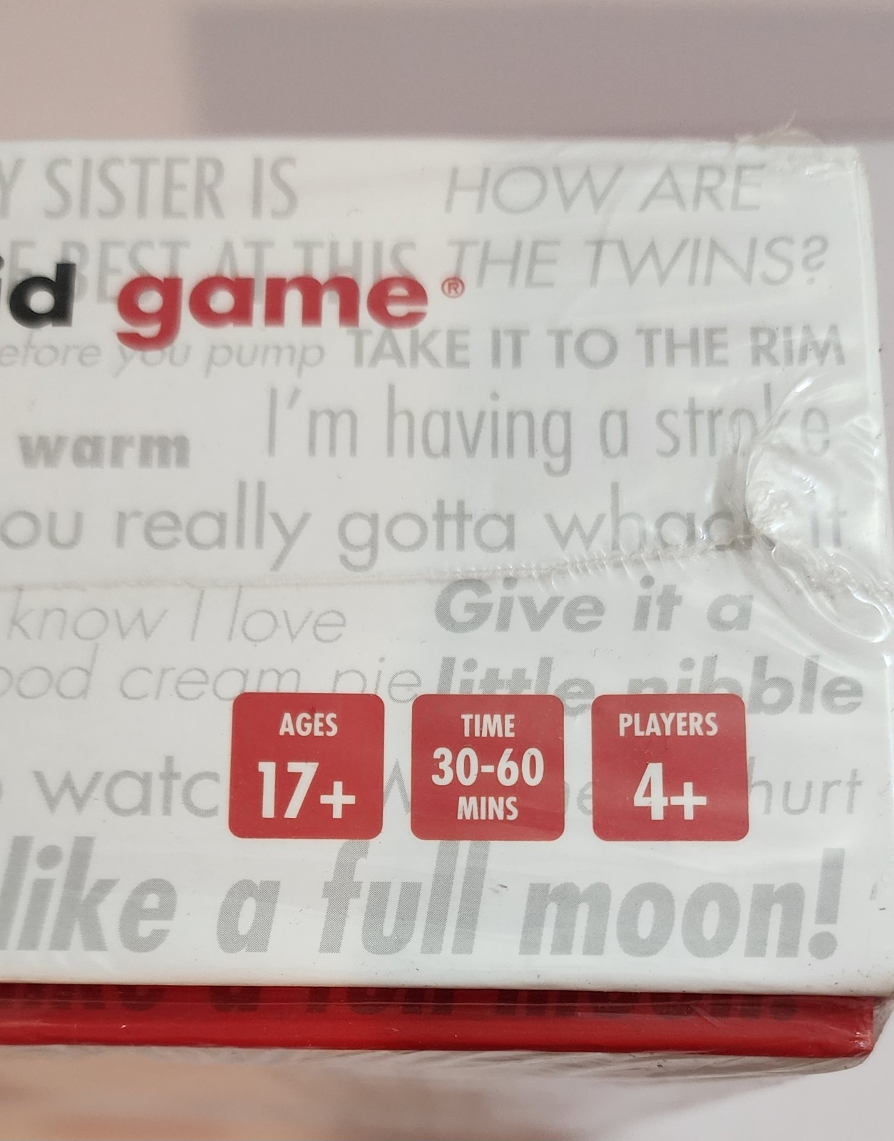 That’s What She Said The Twisted Party Game NEW SEALED