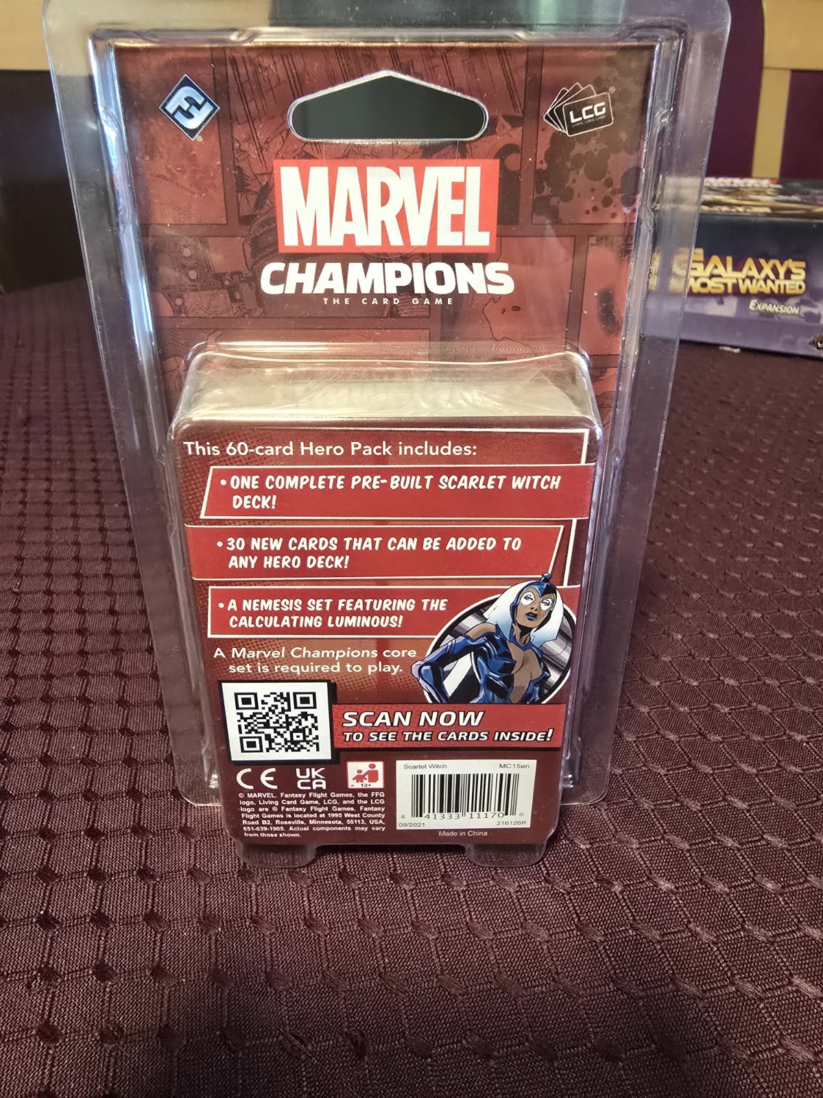 Marvel Champions LCG HERO/VILLIAN Packs SEALED