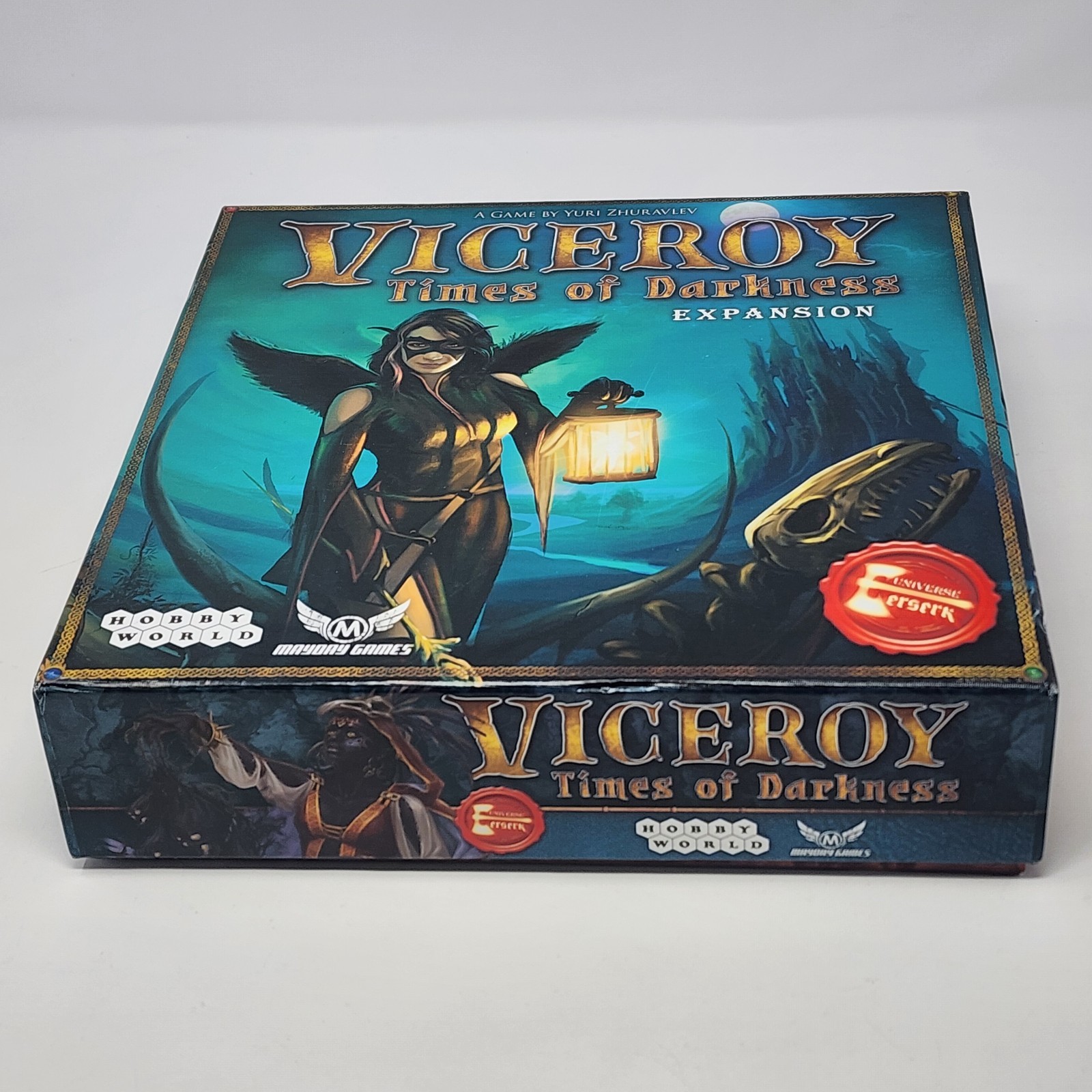 Viceroy + Times of Darkness Exp KS Gemstone Upgrade Sleeves OOP Open Box New
