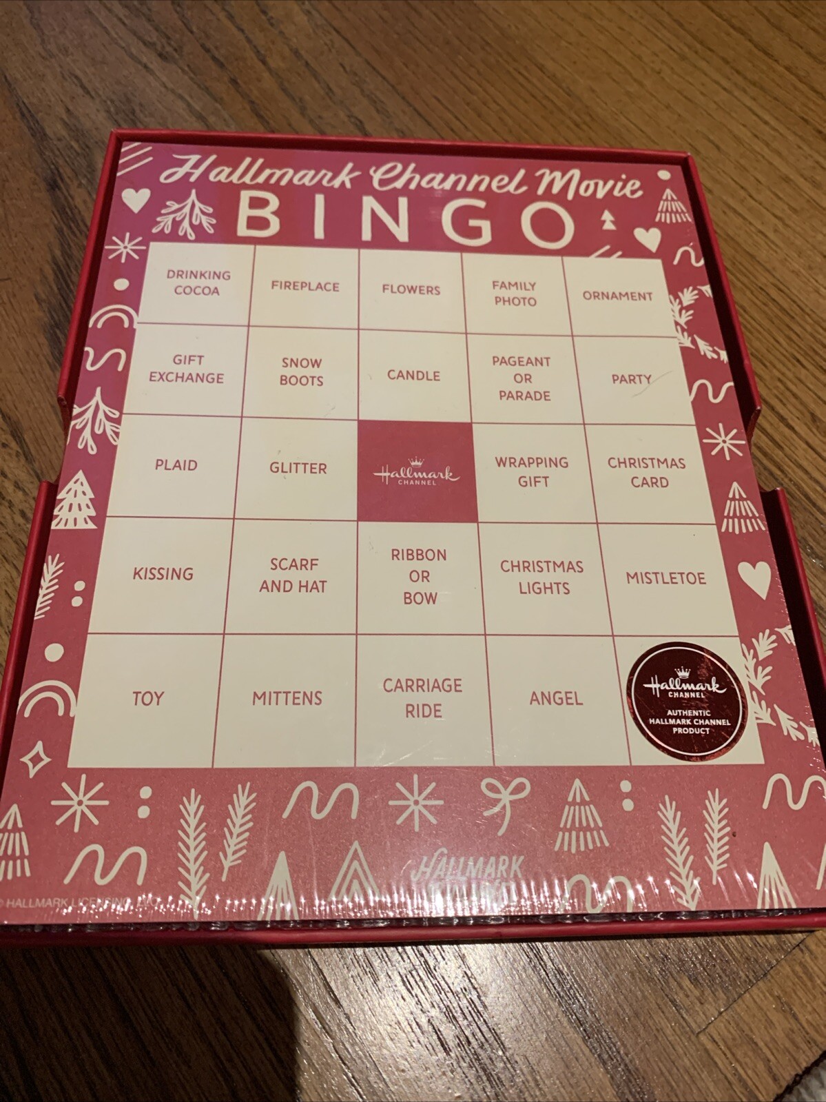 Hallmark Channel Christmas Movie Tear-Off Bingo Game Pad 102 Pages Brand New