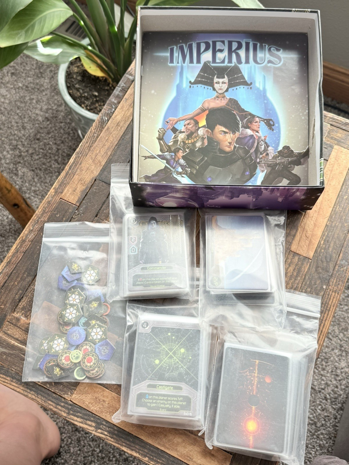 Imperius Kolossal Games 2018 Card Game Interstellar Conflict & Intrigue