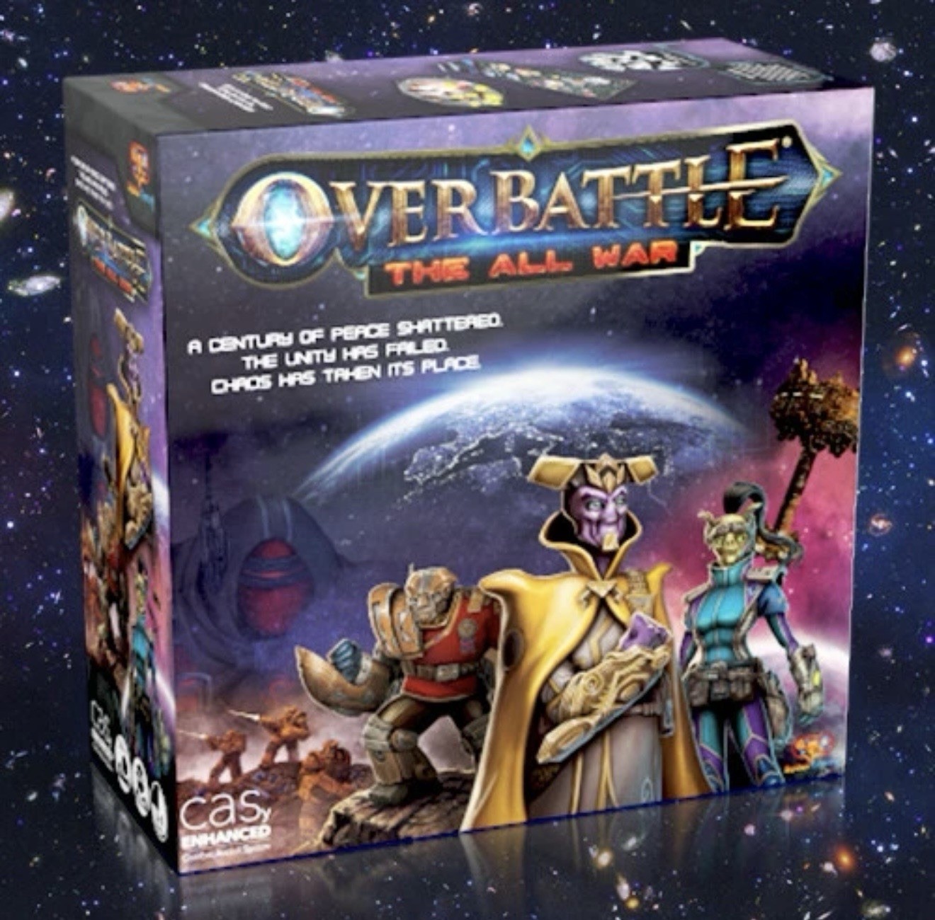OverBattle The All Wars Syther Gaming Board Games Tabletop Space Warfare SEALED
