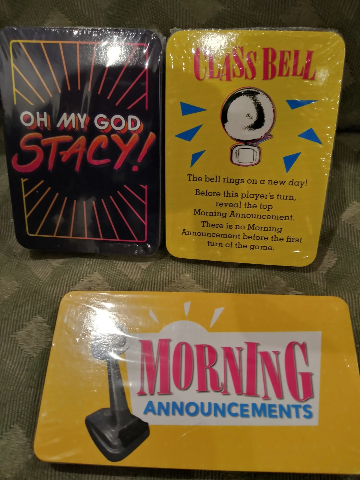 Oh My God Stacy A Totally 80s High School Party Game 3-12 Players Age14+BrandNew