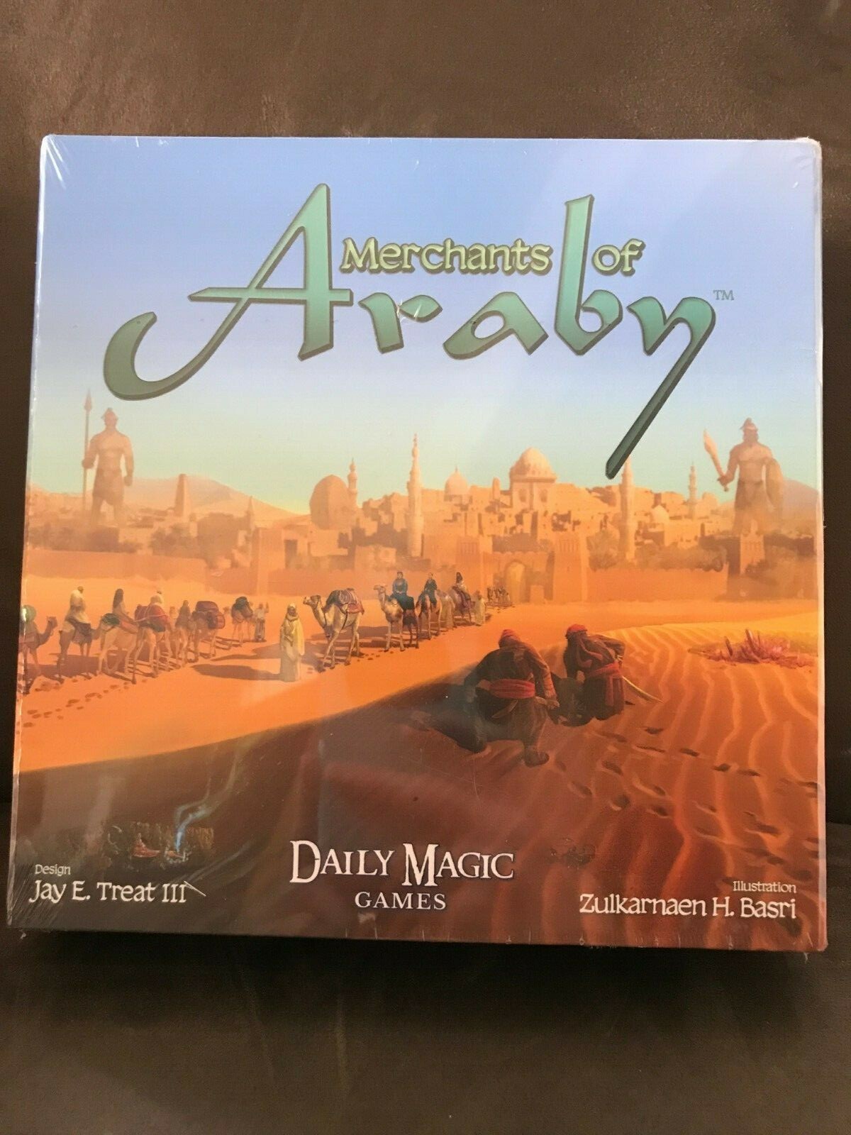 Merchants of Araby Board Game by Daily Magic Games NEW IN BOX 2016
