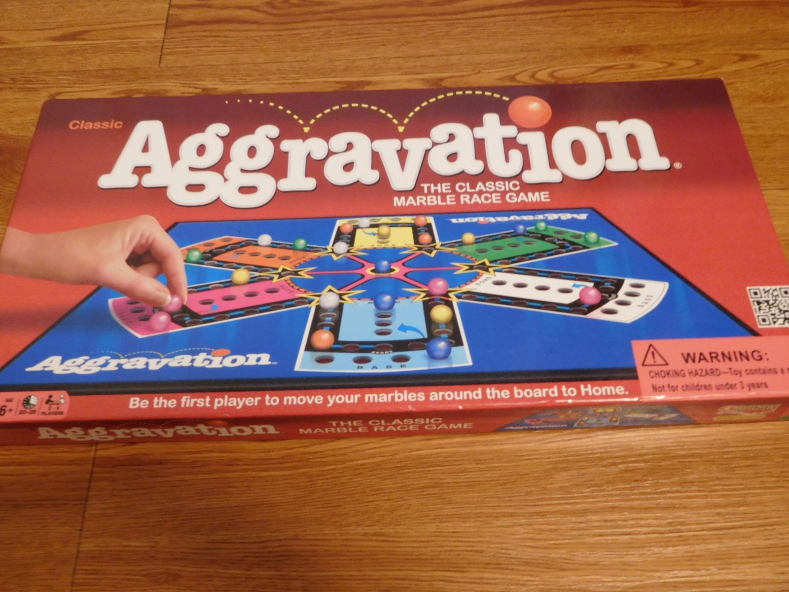 Winning Moves Classic Aggravation #1180 2013 – Ages 6+ | 2-6 players