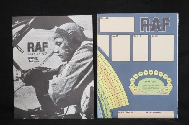 West End Games 1986: R.A.F. – August, 1940: The Battle of Britain (PUN) VG