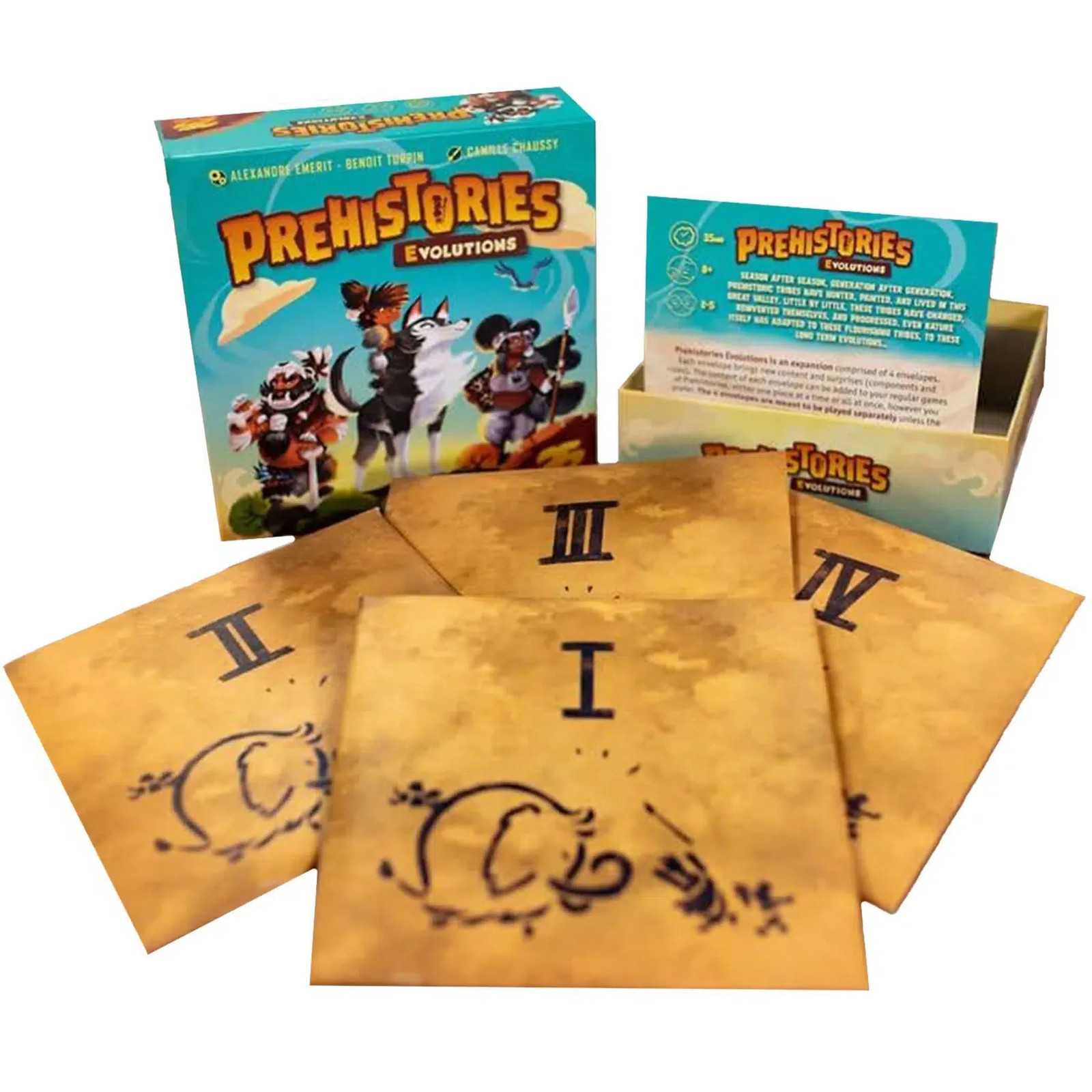 Prehistories: Evolutions – Board Game Expansion – 25th Century Games