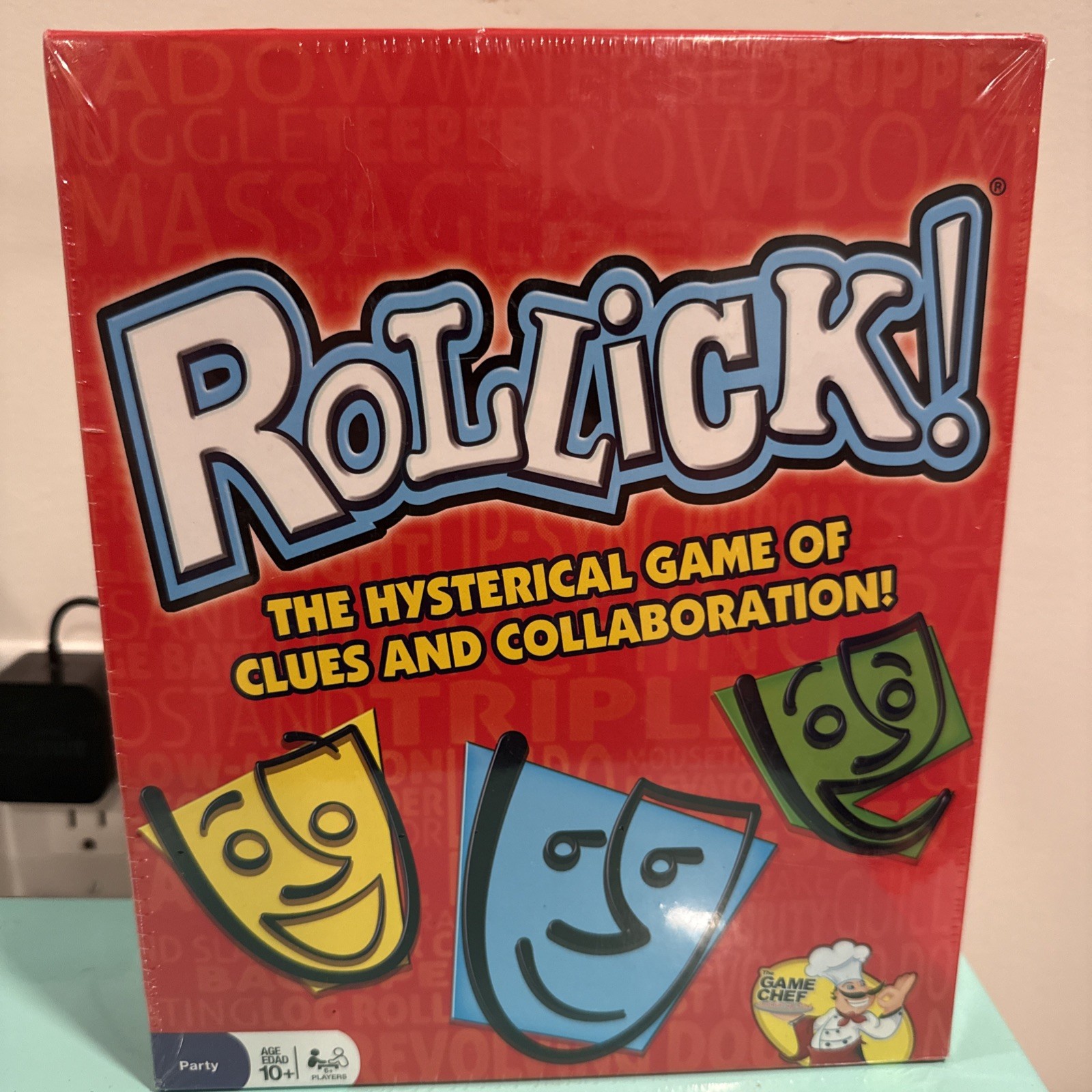 Rollick The Hysterical Team Charades Family Party Game 2018 by The Game Chef