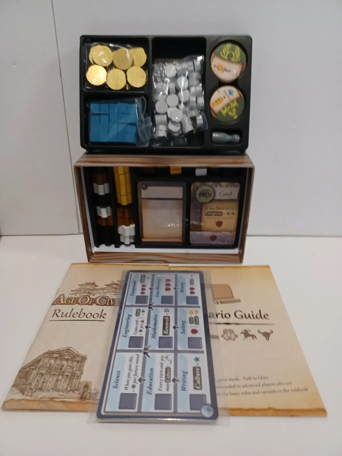Age of Civilization Strategy Card Game, Board Games, Pocket, Travel and Family
