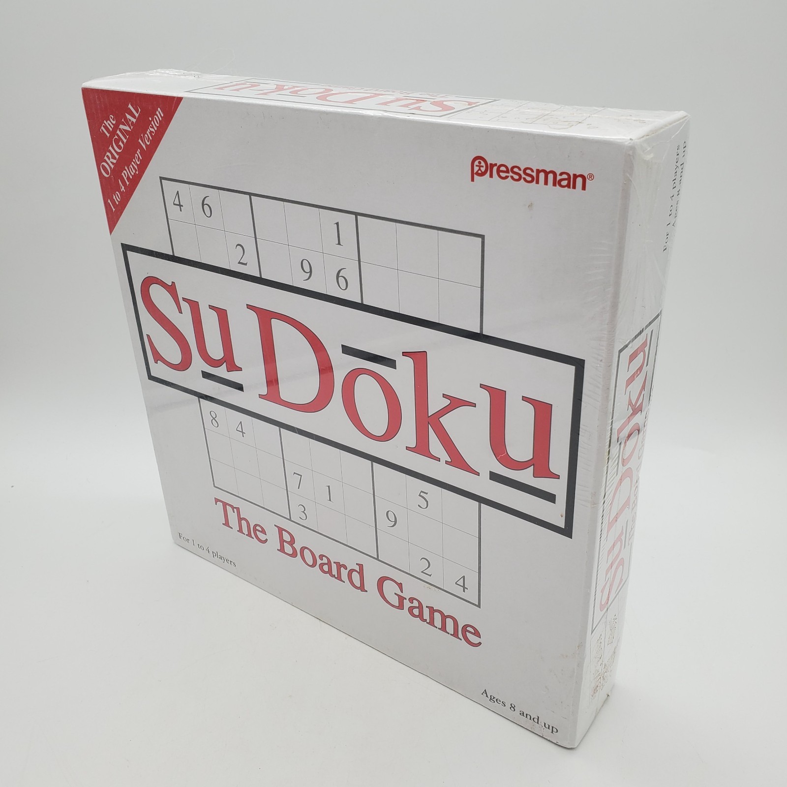 SUDOKU The Board Game 1 to 4 Players, New, Cards Sealed, Pressman 2005