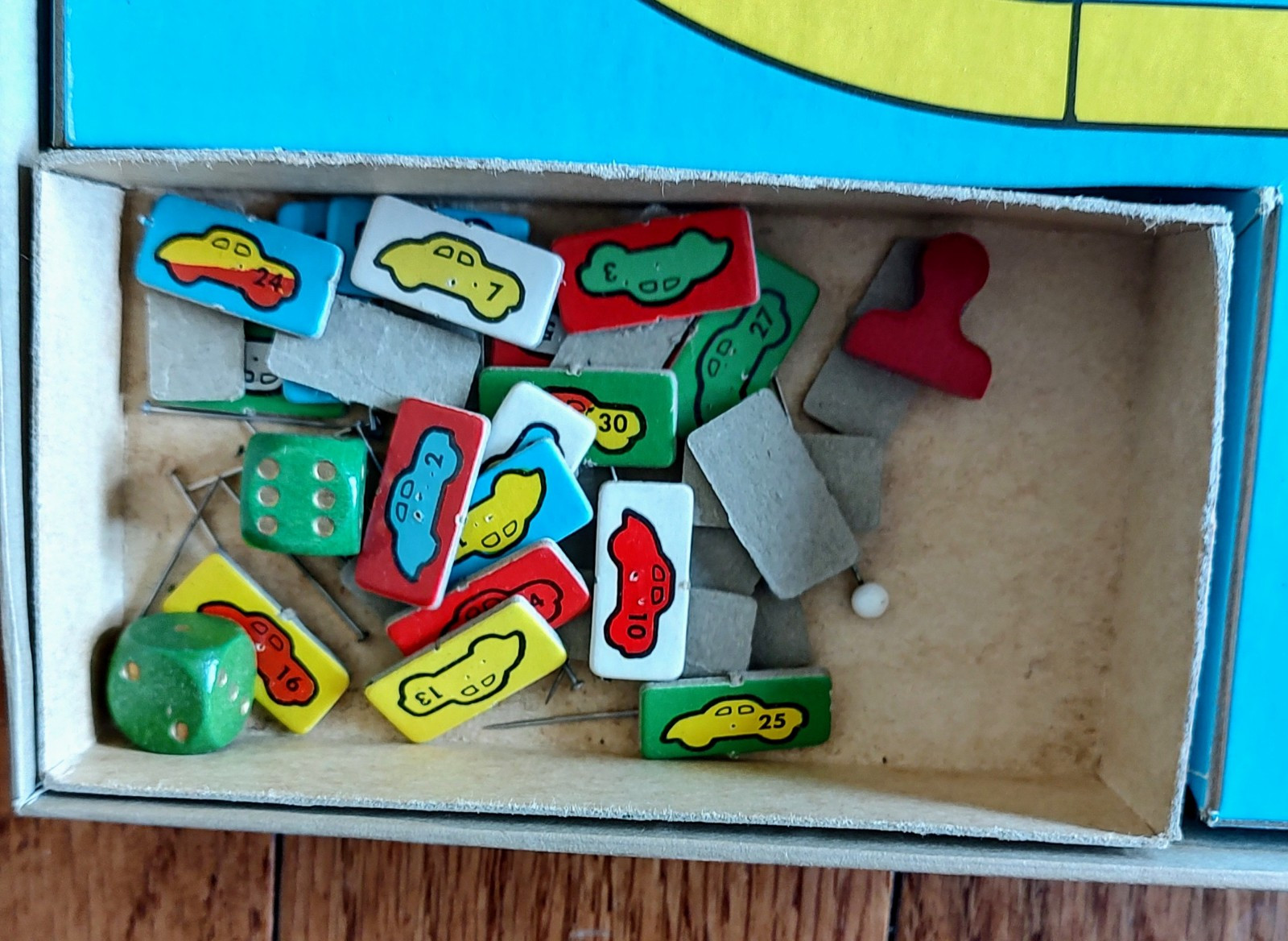 300 Mile Race Board Game No. 860 Warren Built Rite Games USA