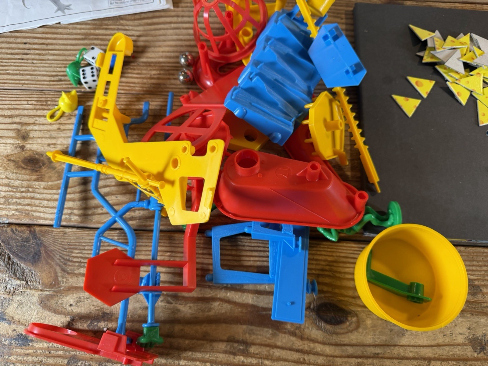 Vintage 1994 Milton Bradley Mouse Trap Board Game 100% Complete Family Fun