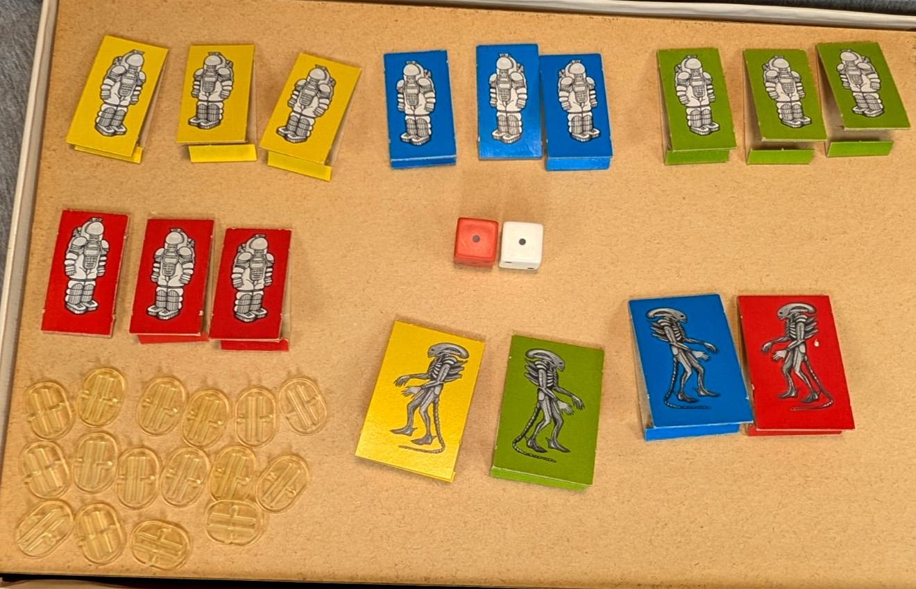1979 ALIEN Board Game by Kenner 40460 COMPLETE w/ Instructions