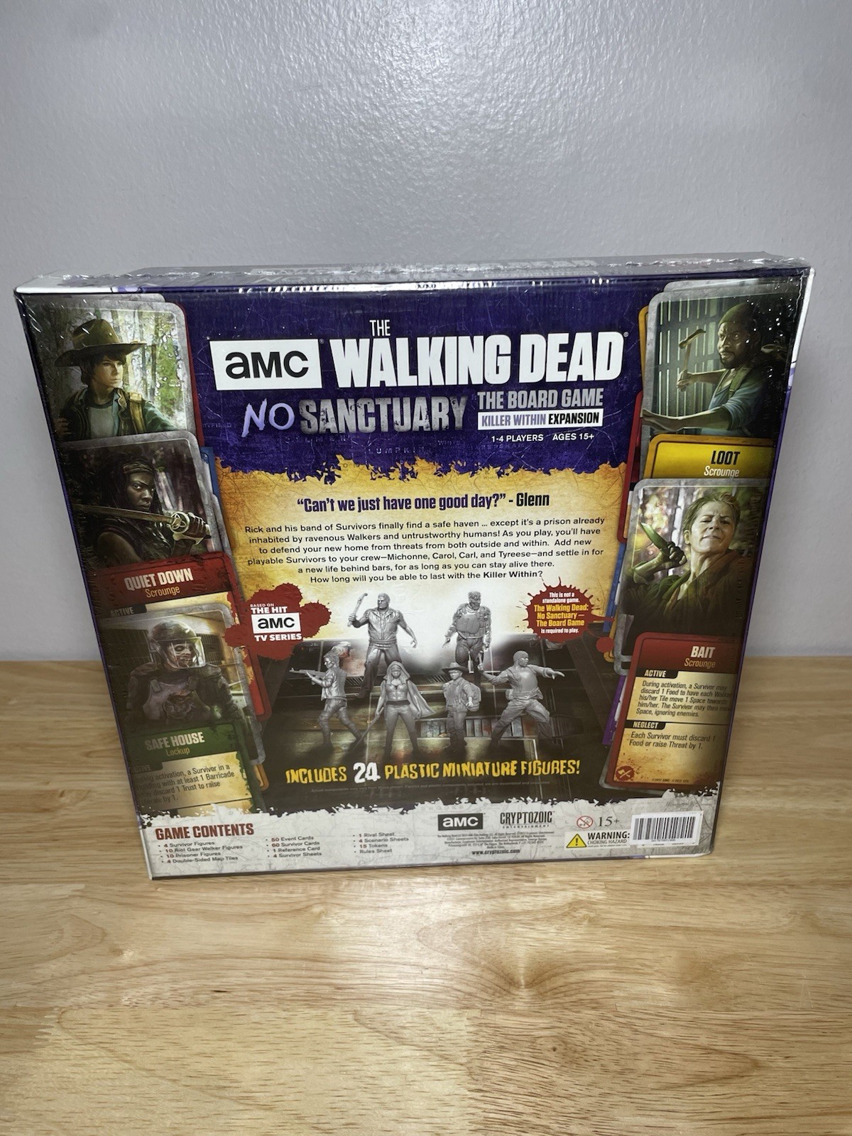 The Walking Dead No Sanctuary Board Game Kickstarter Edition Plus Expansions NEW