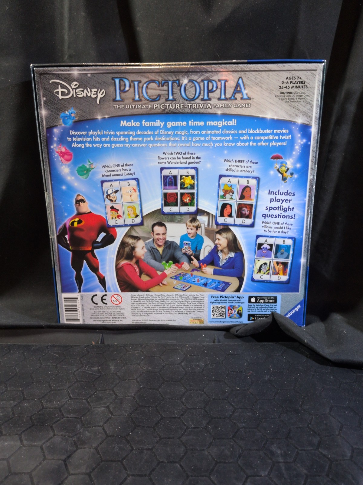 Pictopia Ultimate Picture-Trivia Family Game Disney Edition 2-6 Players NIB