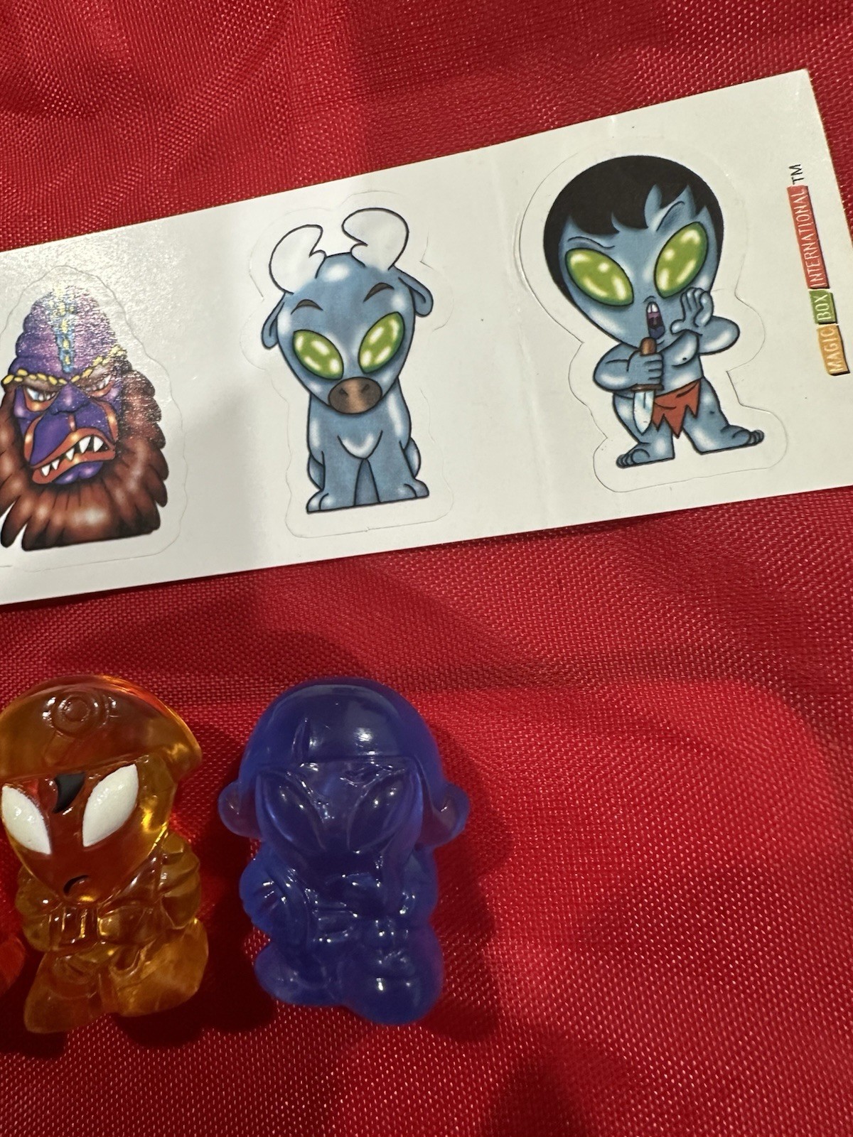 Gogo’s Crazy Bones Sunblest Aliens Ice Cream Australia 2001 K-Zone Tip Top Bundle