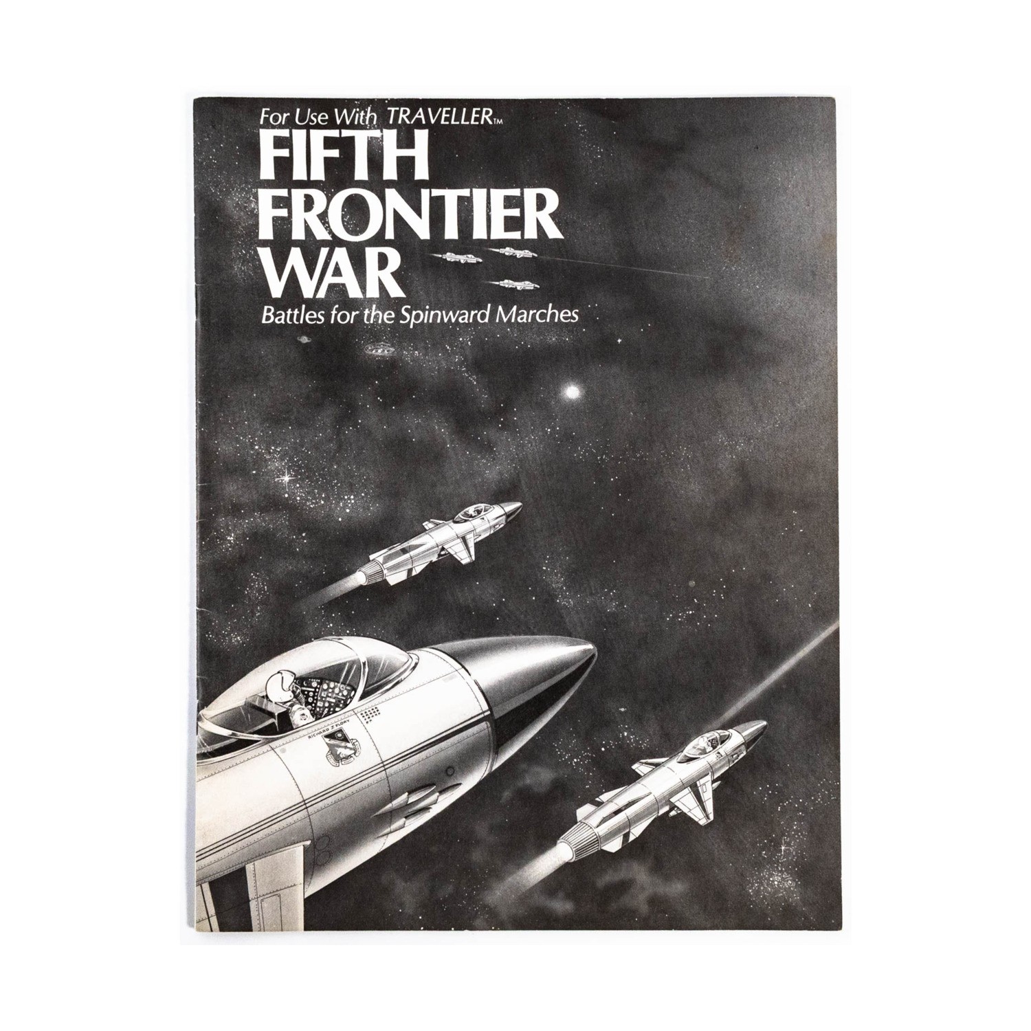 GDW Traveller Boardgame Fifth Frontier War – Rules Only! VG+