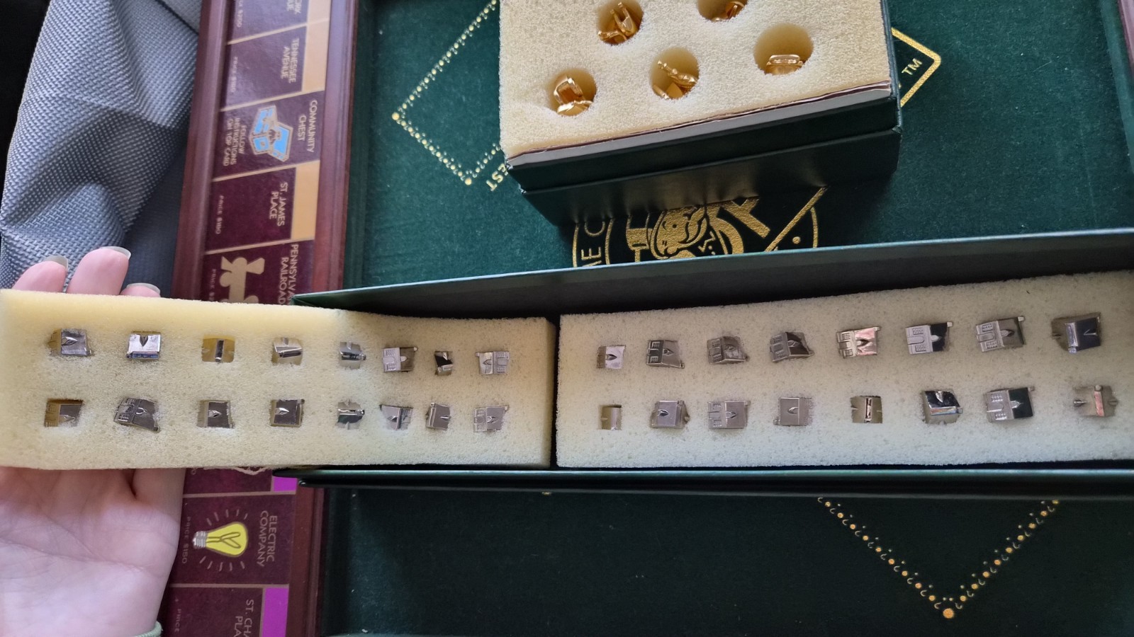 Monopoly Franklin Mint Collector’s Edition 1991 – Luxury Board Game Complete Set
