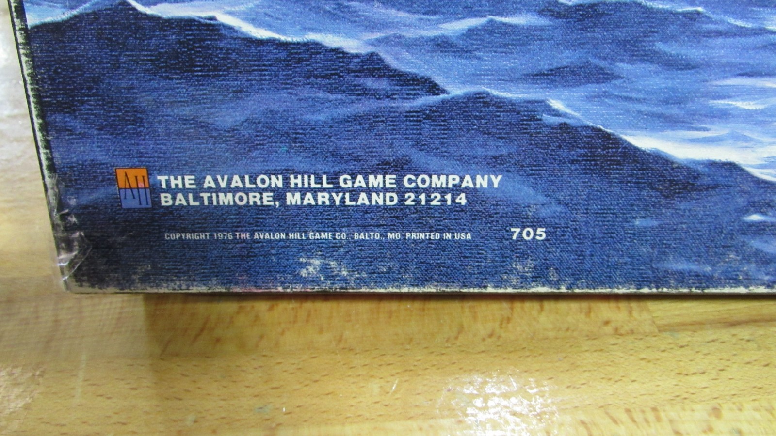 War at Sea AVH 705 1976 Avalon Hill WWII naval strategy board game NICE FR SH