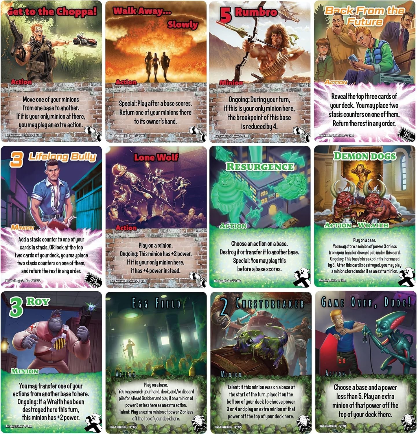 Smash Up Excellent Movies Dudes! Set Expansion