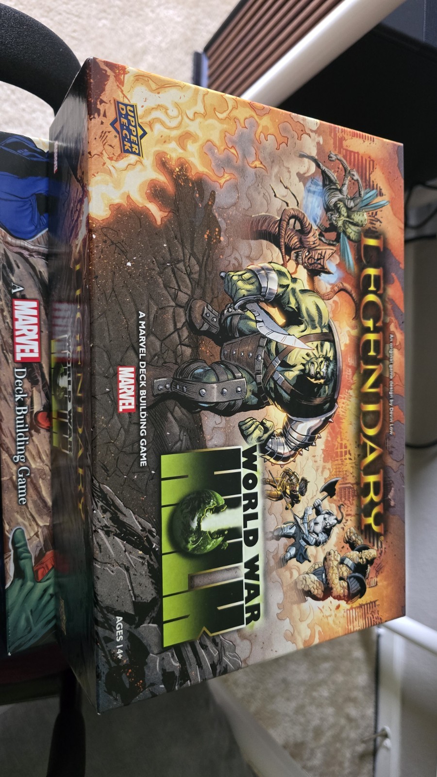 Legendary: A Marvel Deck Building Game World War Hulk expansion Complete