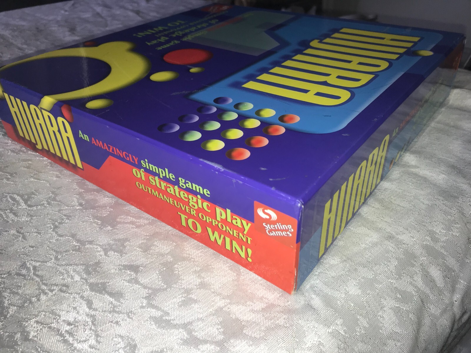 Rare 2003 STERLING Sunnywood 3533 Strategy BOARD GAME Glass Beads 100% COMPLETE