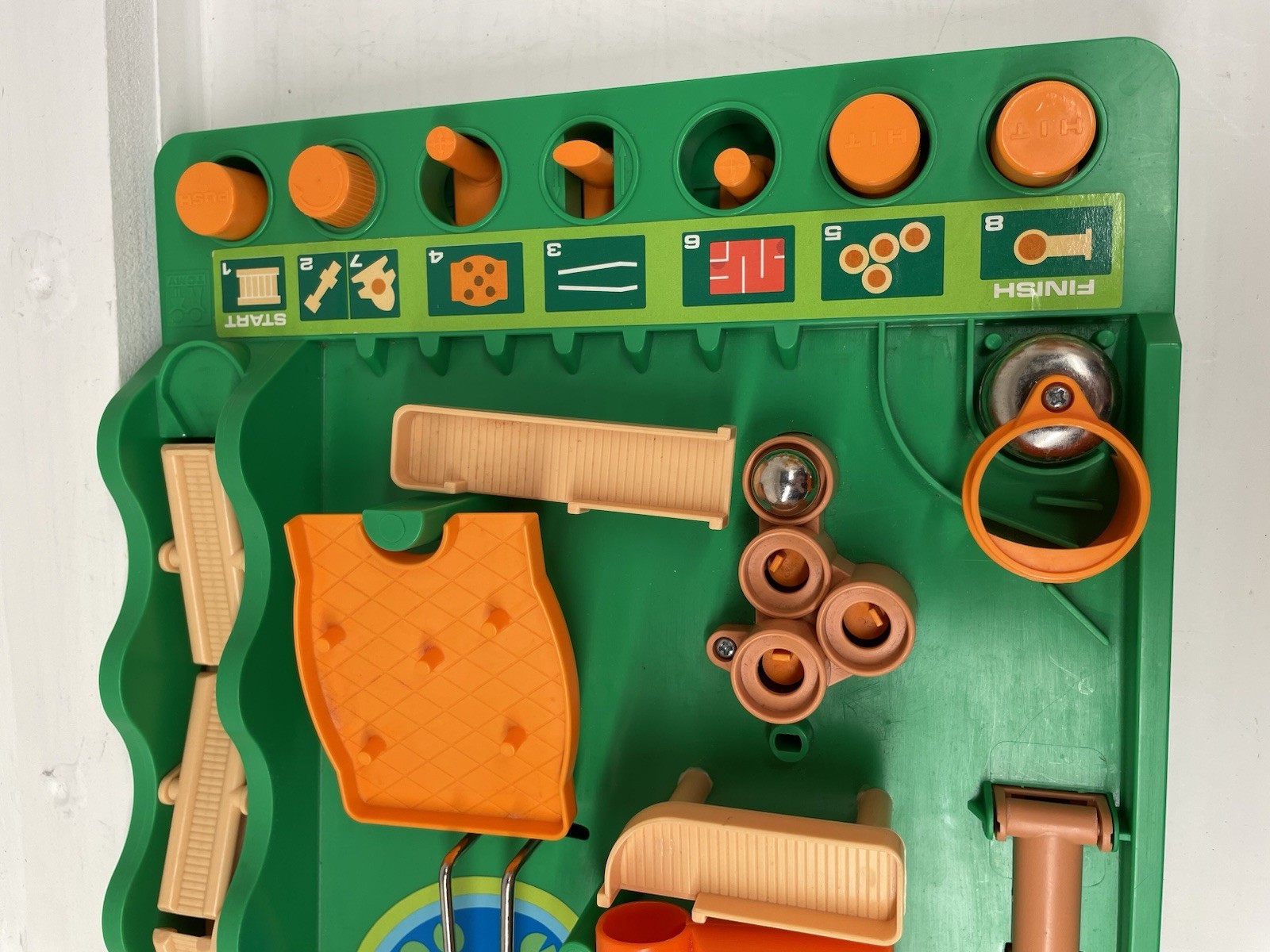 Vintage 1979 Run Yourself Ragged TOMY Maze Game Rugged Obstacle Course