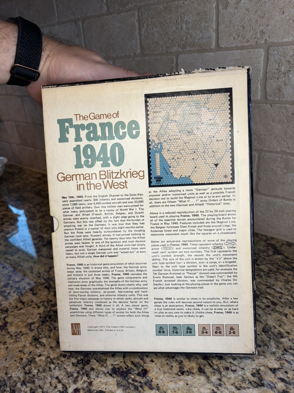 Avalon Hill: The Game of France, 1940: German Blitzkrieg in the West