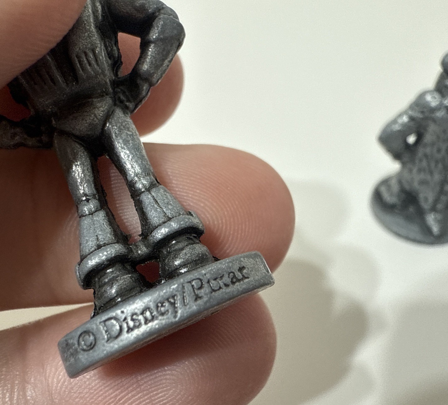 Disney Pewter Figurines Tokens Monopoly Pixar Edition Board Game Scully Buzz 2pc