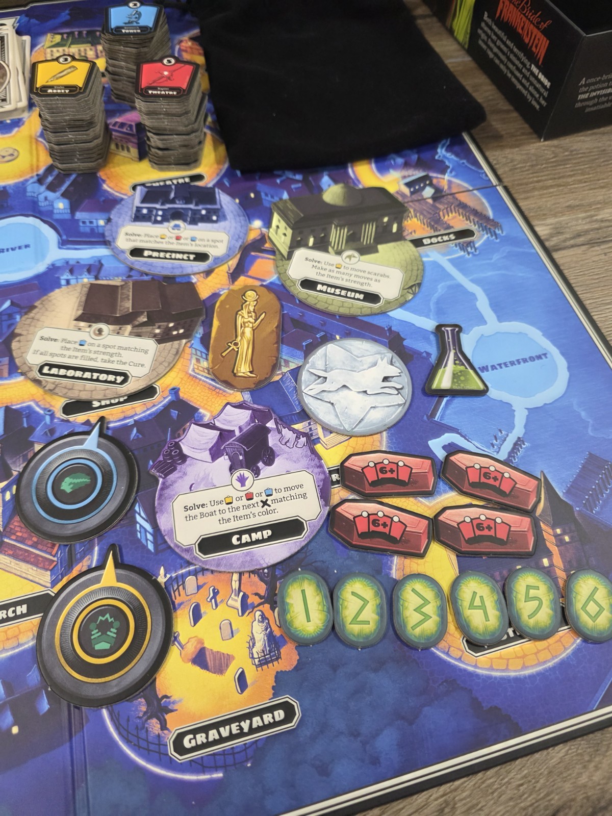 HORRIFIED board game Universal Studios monsters edition – Horror 100% Complete