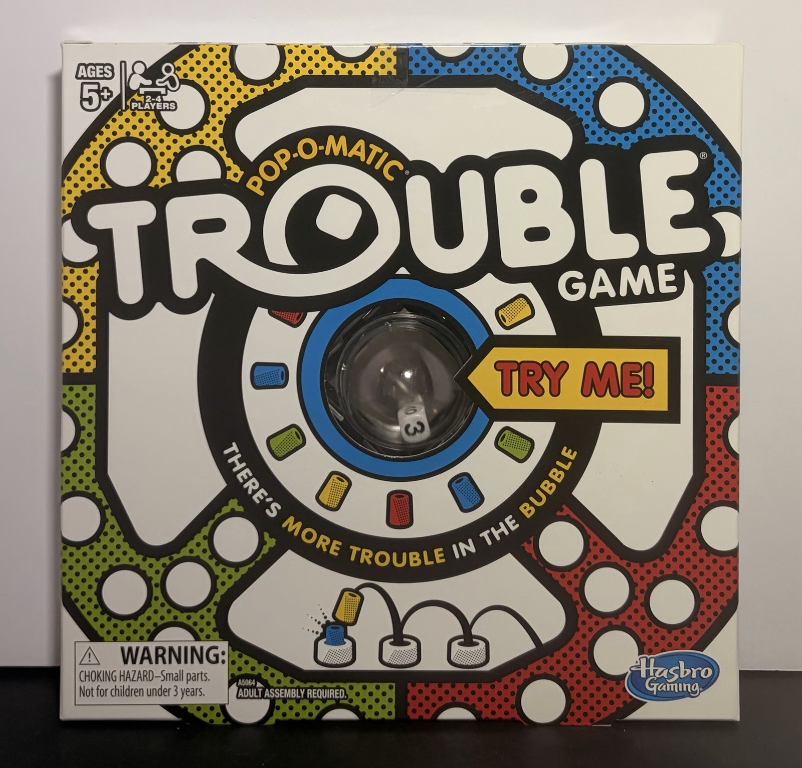 Gaming Trouble Board Game for Kids Ages 5 and up 2-4 Players