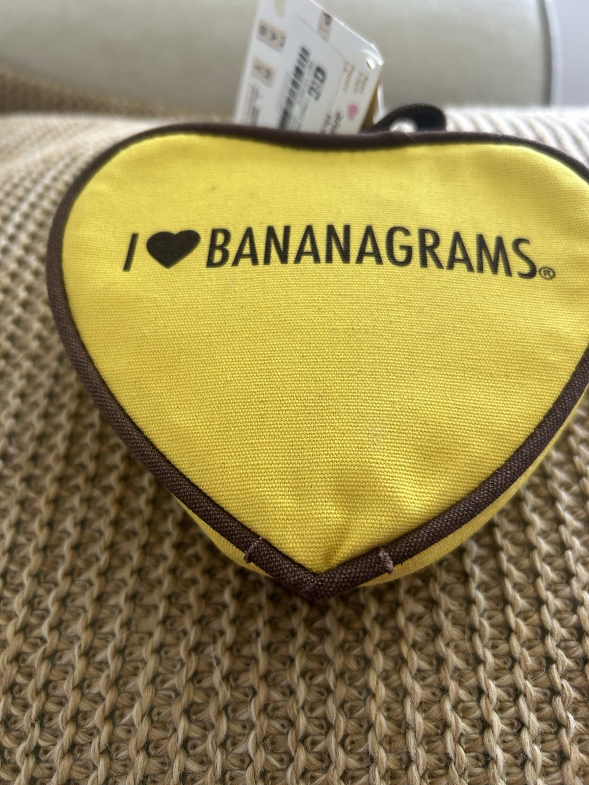 New I Heart Bananagrams Word Game