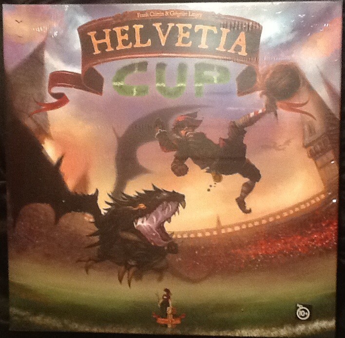 HELVETIA Cup Fantasy Football Board Game MINT ASMODEE EDITIONS
