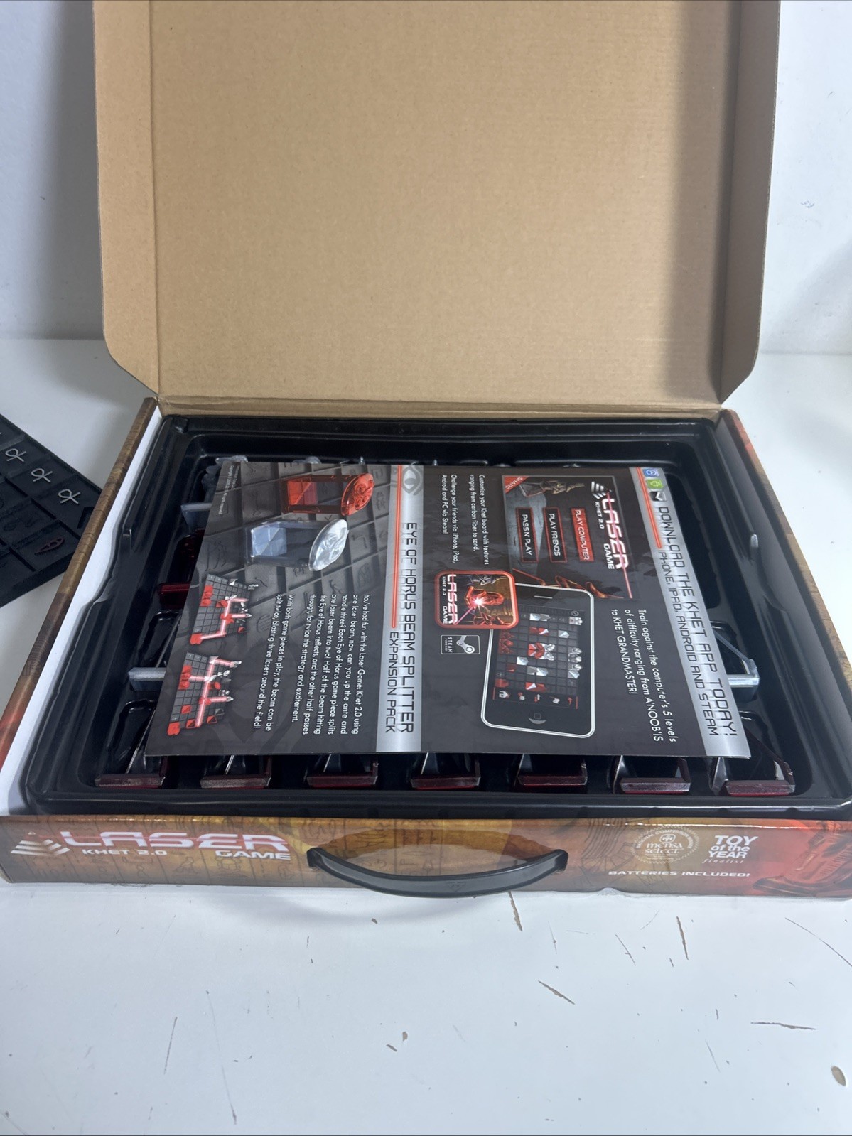 Khet 2.0 Laser Game – Strategy Board Game – Real Lasers – Mensa Select