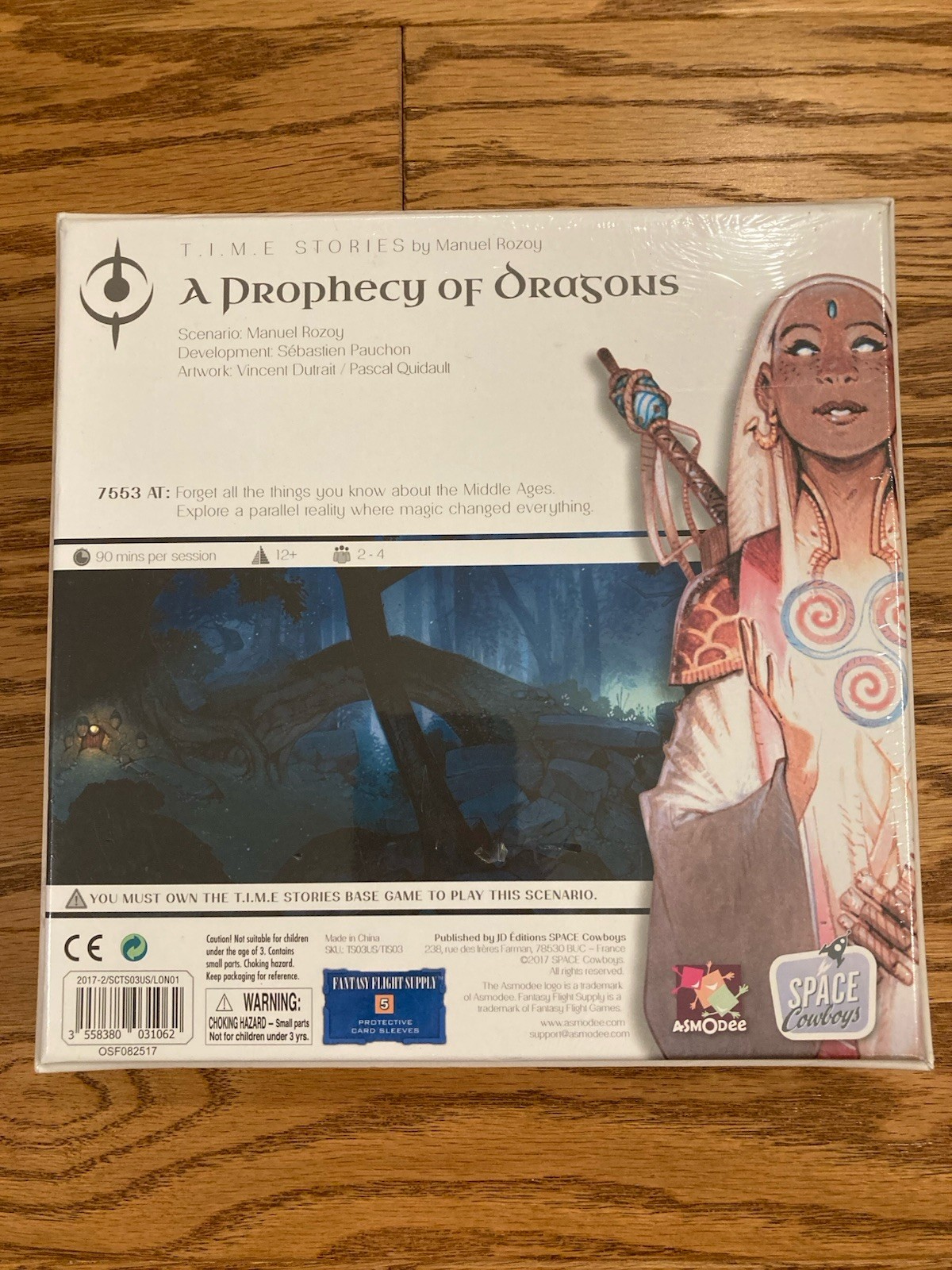 T.I.M.E Stories Scenario A Prophecy of Dragons Board Game Expansion Brand New