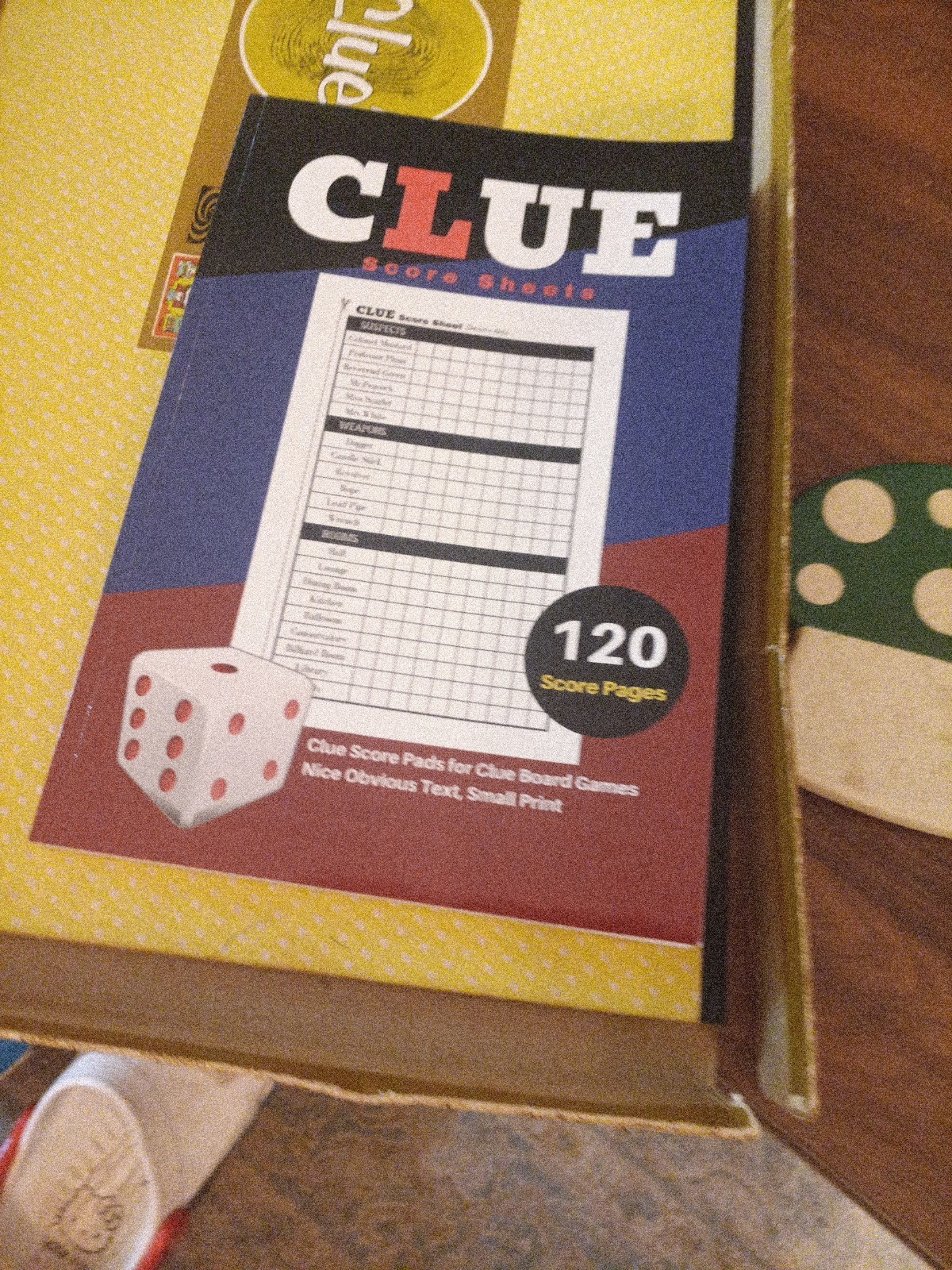 1963 CLUE Detective BOARD GAME Parker Bros. 100% COMPLETE