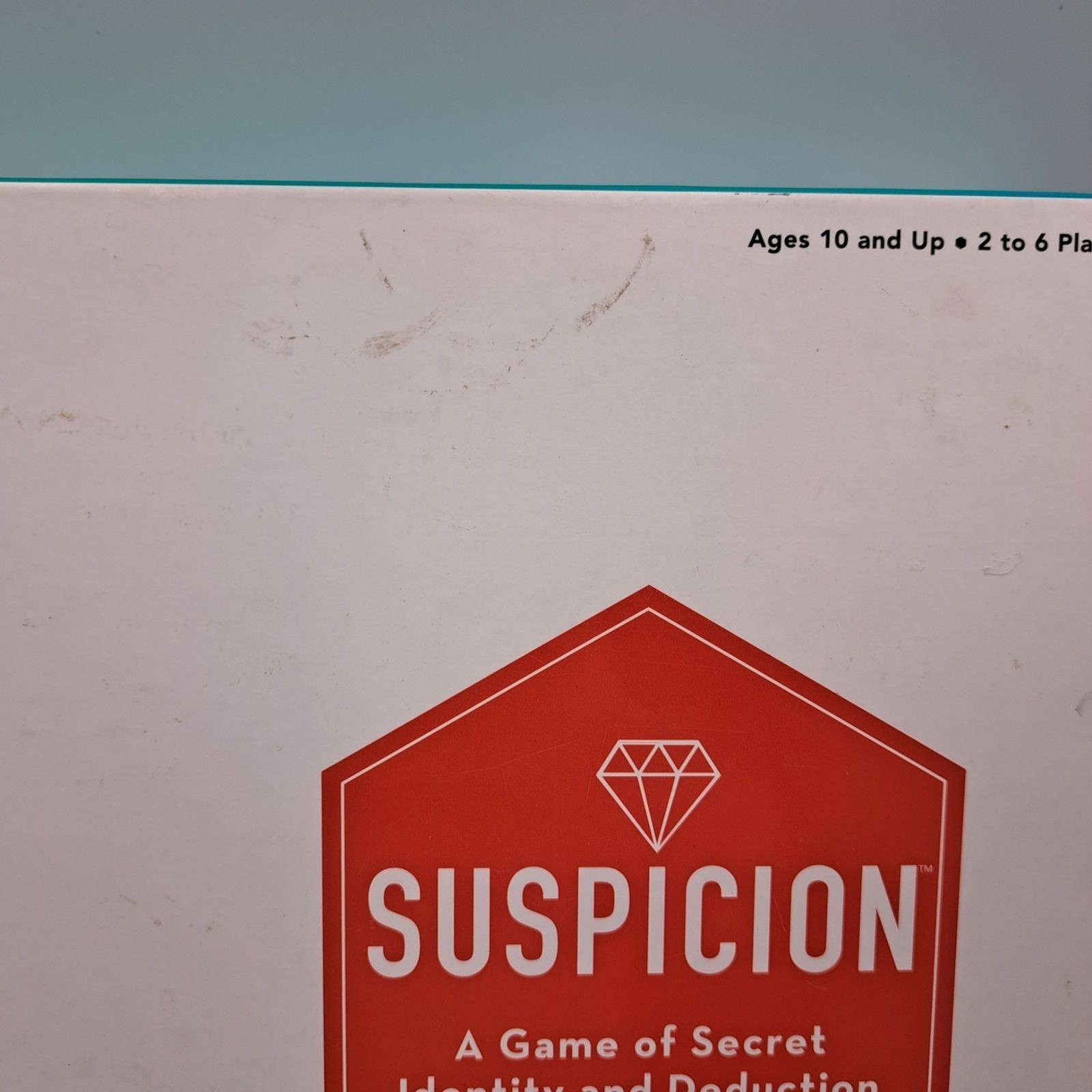 Wonder Forge SUSPICION Board Game A Game of Secret Identity & Deduction Complete