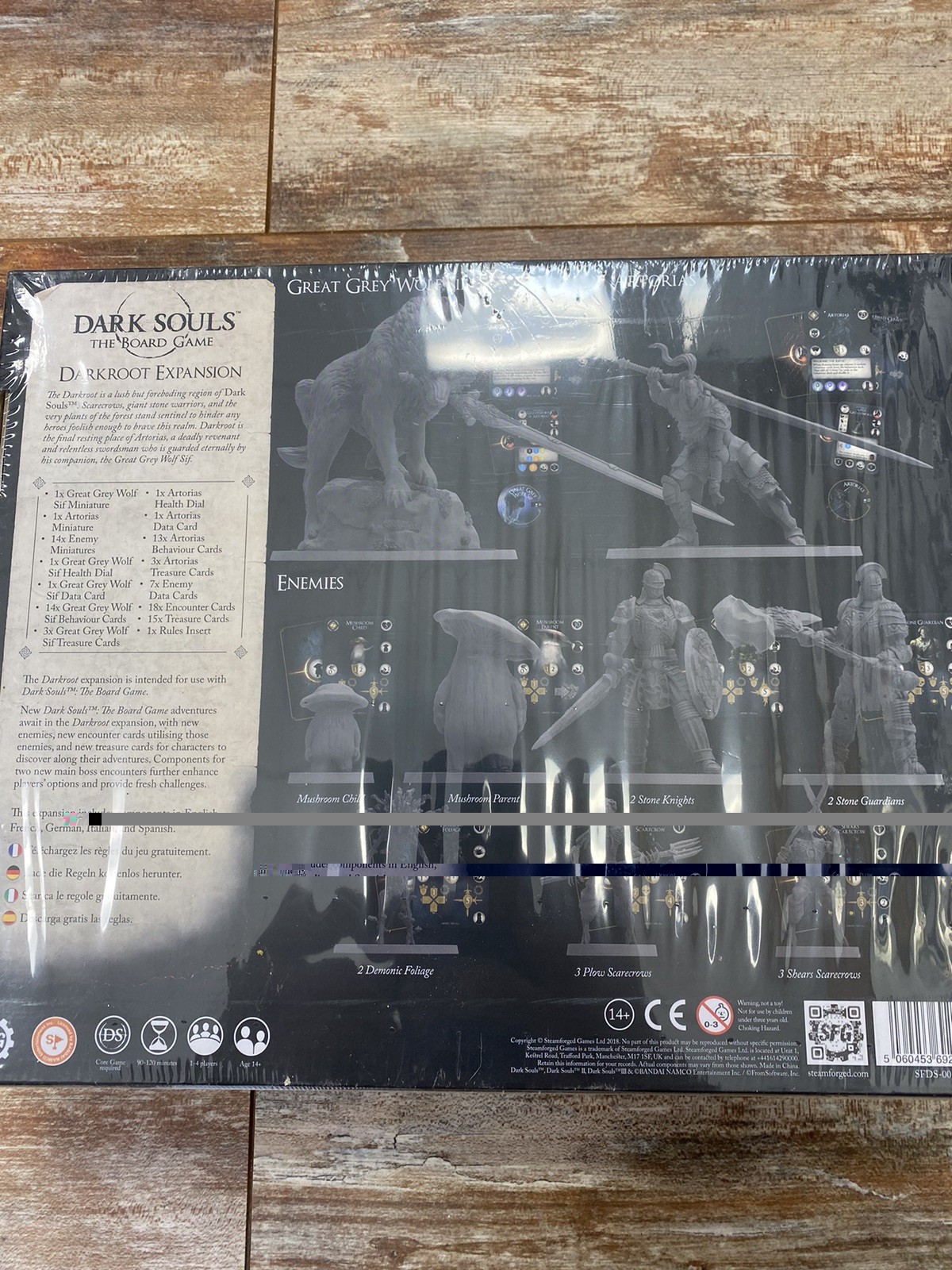 Dark Souls: Darkroot Expansion Steamforged Games 2021 Board Game Sealed New