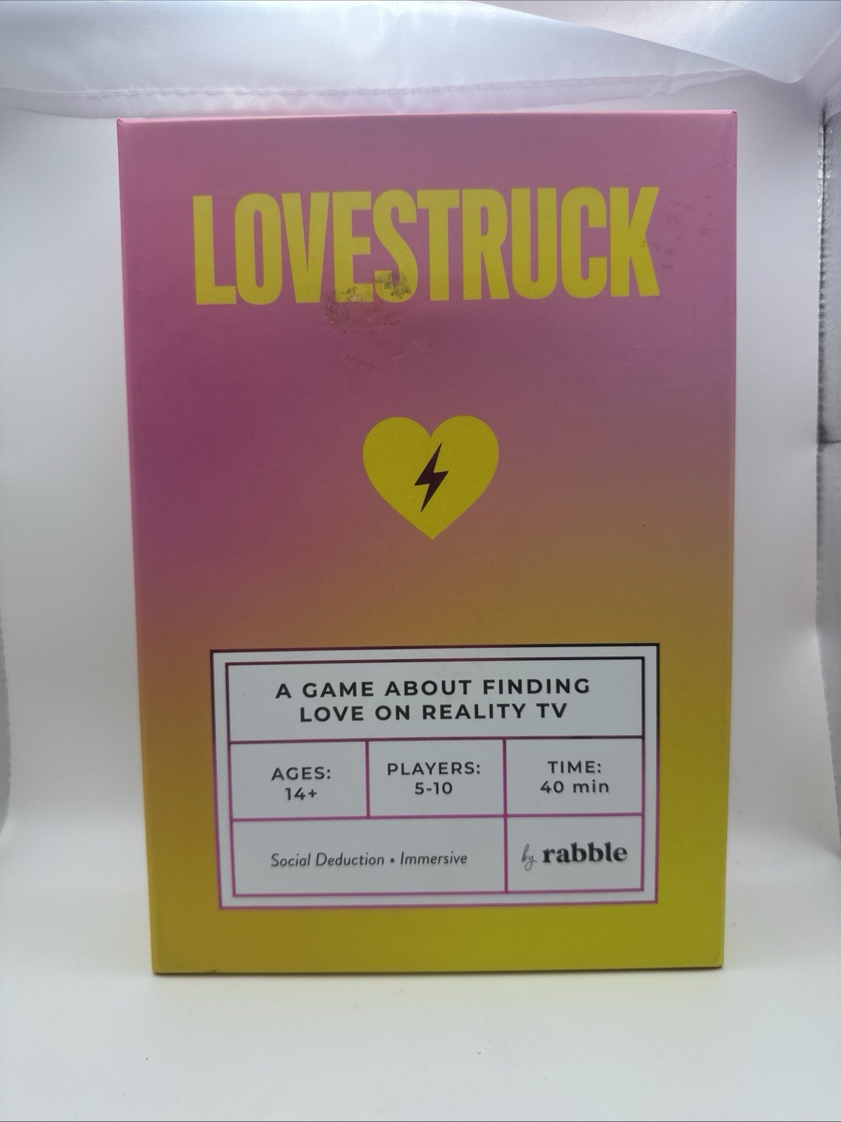 Lovestruck – Reality TV Party Board Game | 5-10 Players, for Groups, Adult Game