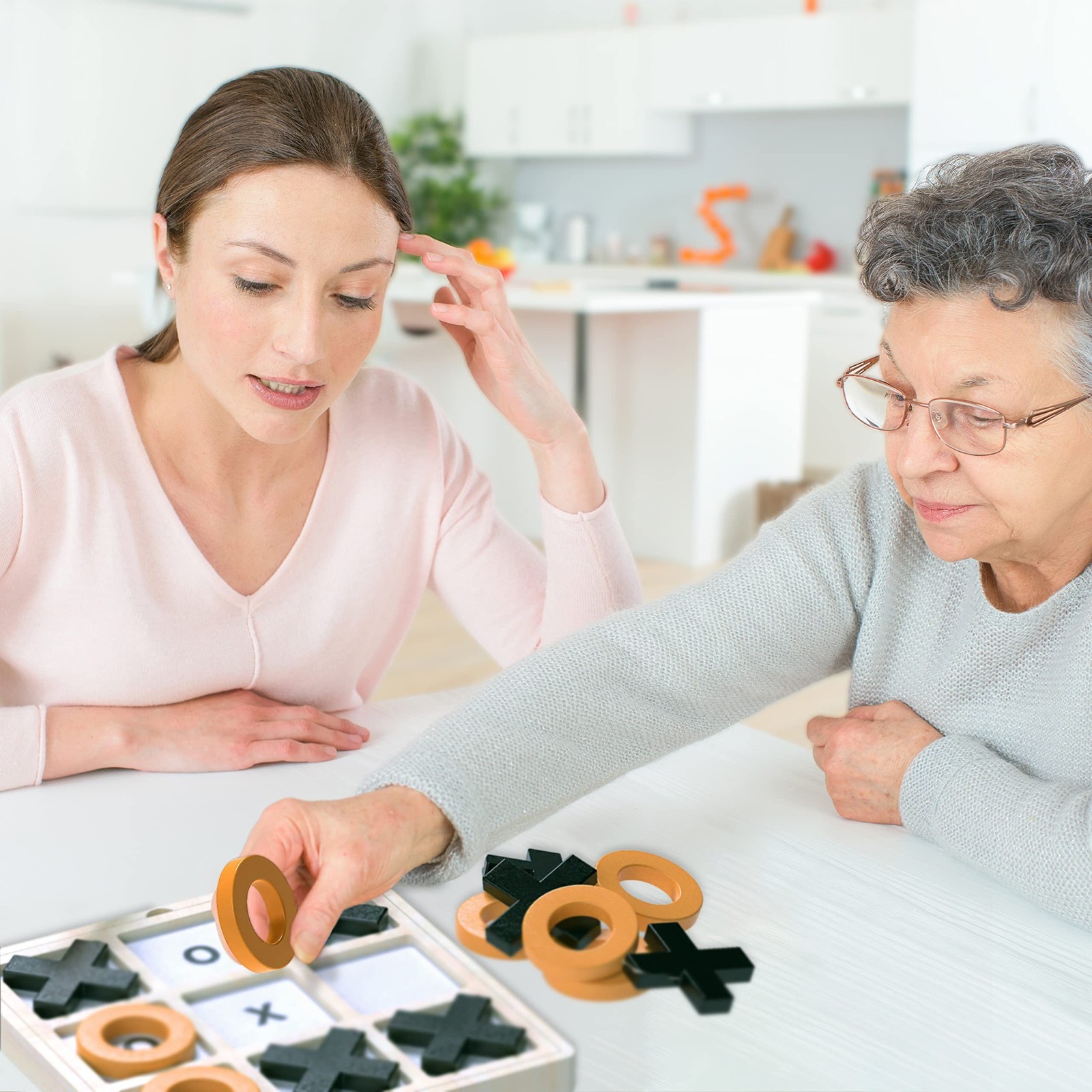 Keeping Busy Tic Tac Toe with Templates Dementia Activities for Seniors Games…