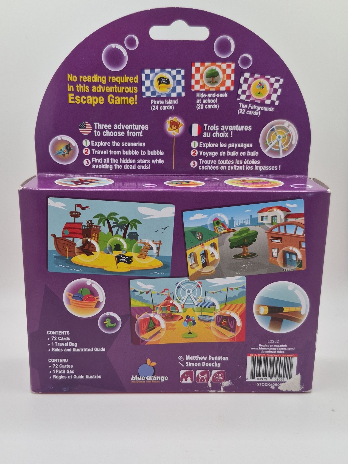 An Escape Game For Kids Bubble Stories Ages 4+ 1 To 2 Players Blue Orange Hot…