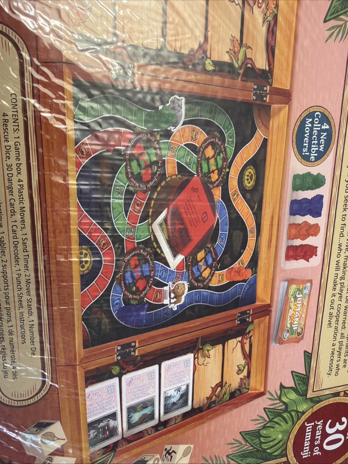 NEW AND SEALED Jumanji 30 Years Game in a Real Wooden Box